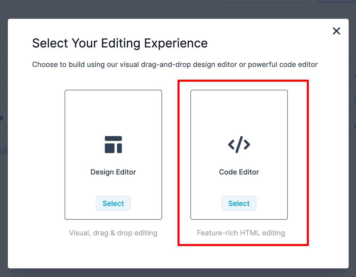 Schermata 2 — Come importare template e Campaign email in HTML