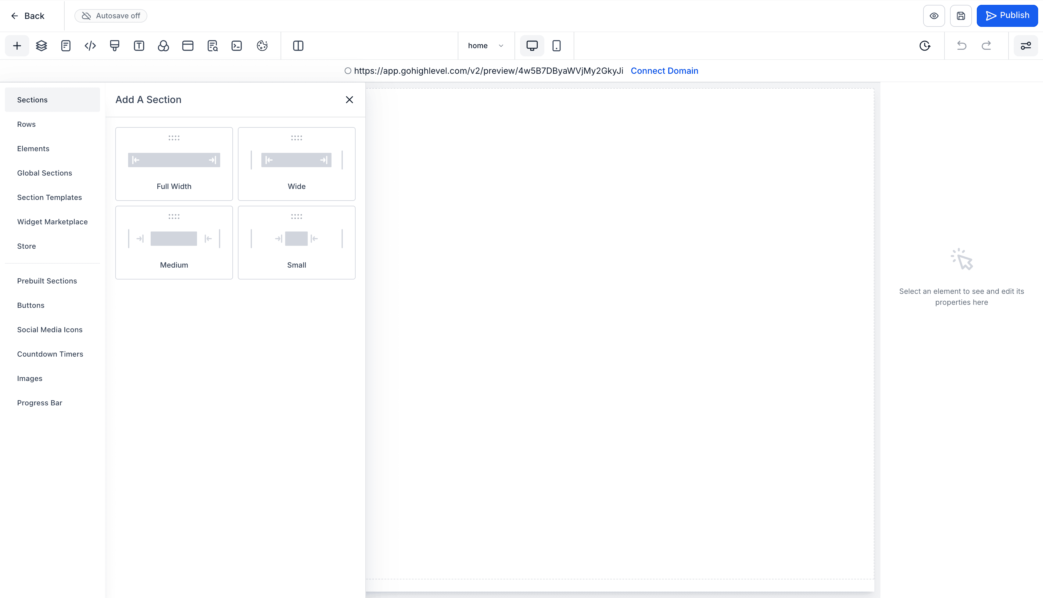 Schermata 4 — Guida Introduttiva - Lancia un Sito Web da Zero