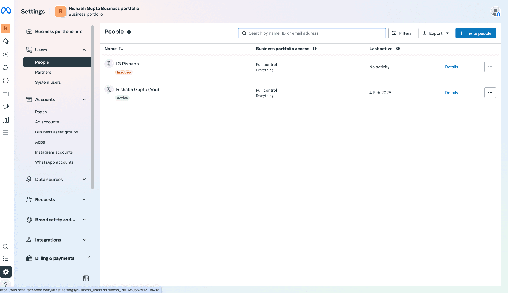 Schermata 9 — Risoluzione problemi Facebook Multi-Page