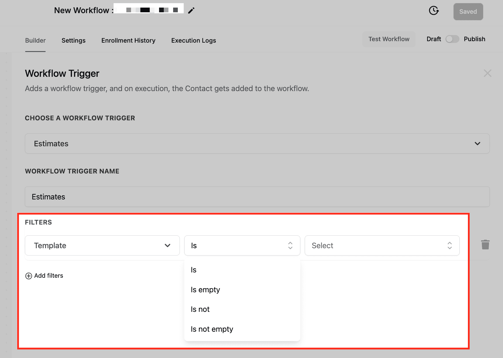 Schermata 3 — Workflow Trigger - Preventivi