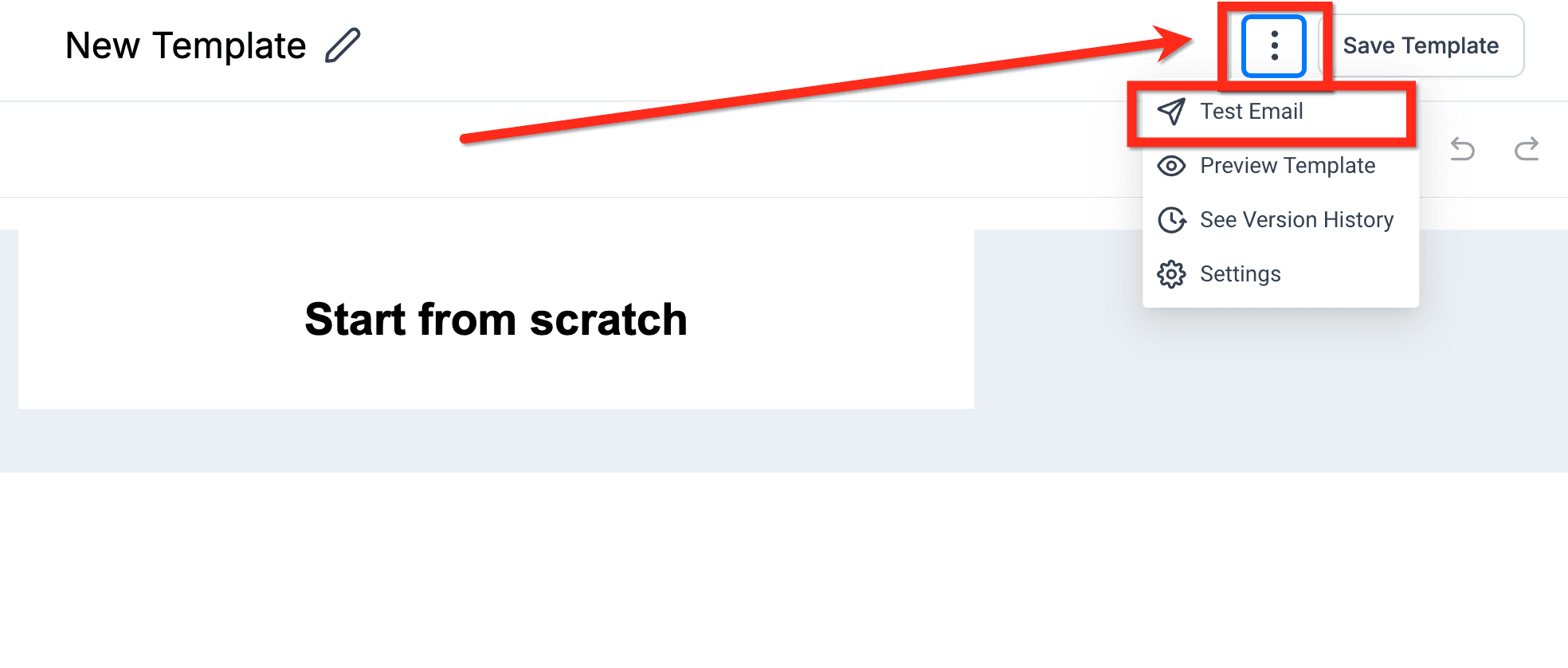 Schermata 6 — Come usare l'Editor di Testo Semplice per le Email
