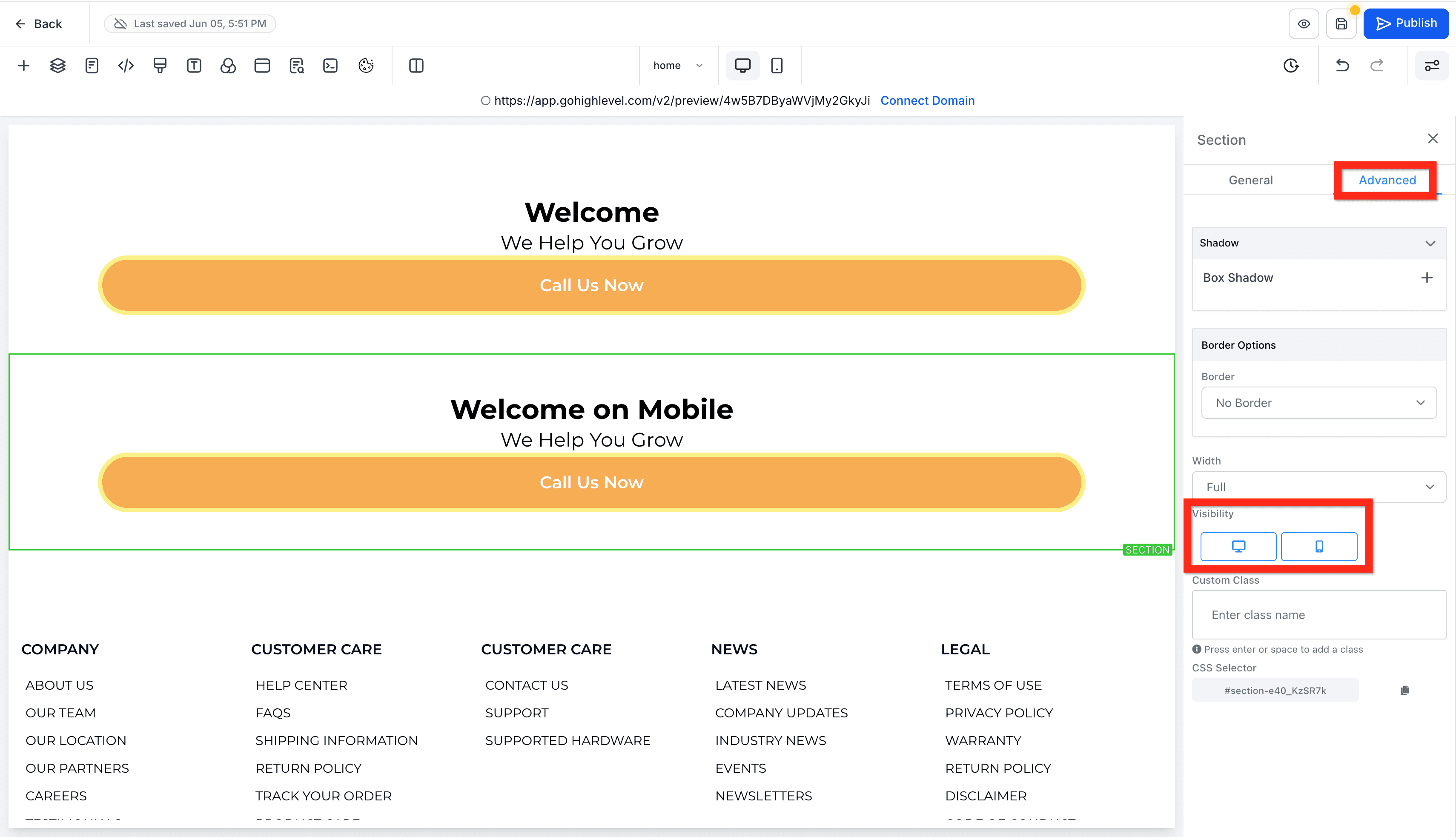 Schermata 31 — Guida Introduttiva - Lancia un Sito Web da Zero