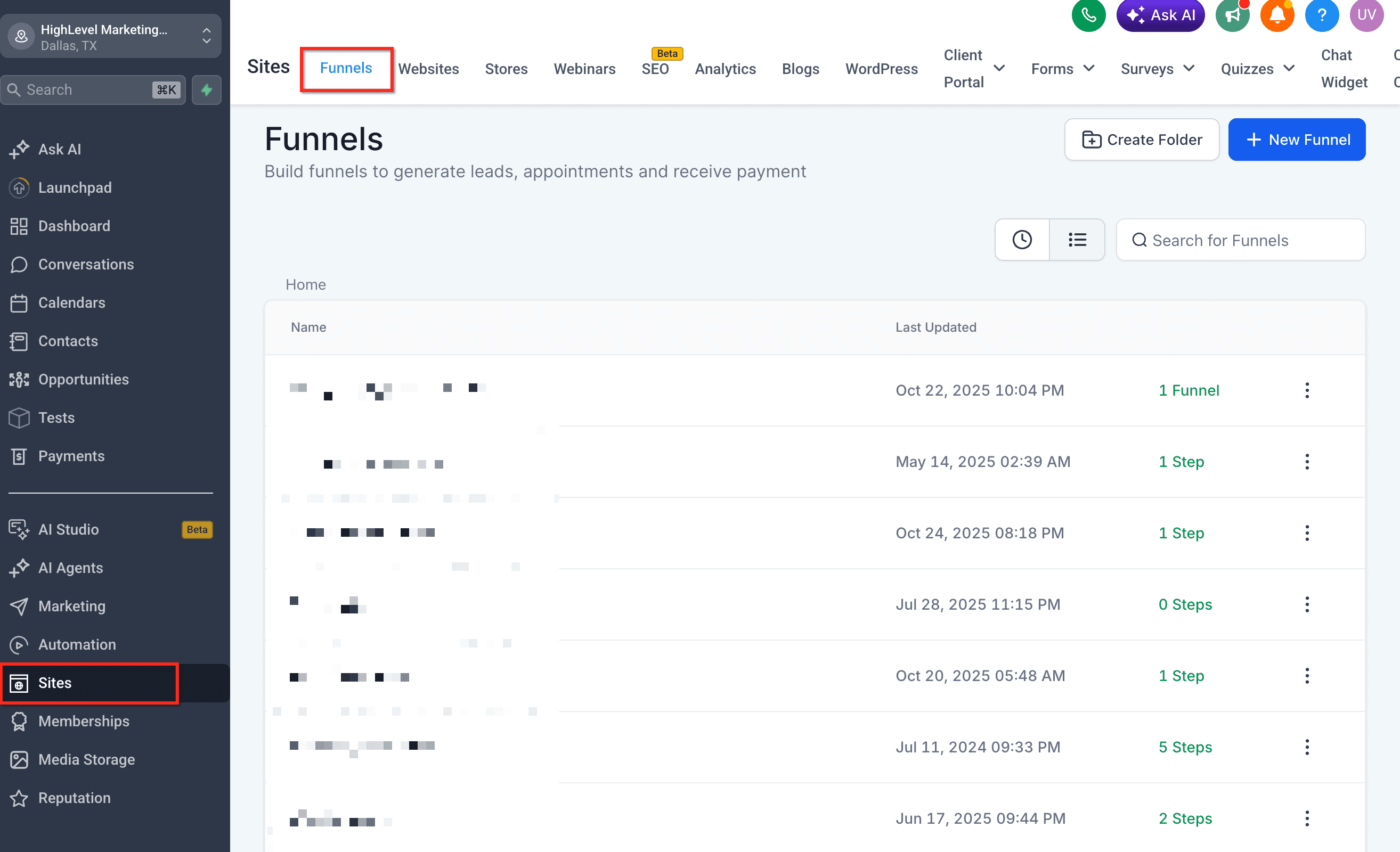 Schermata 1 — Risoluzione dei problemi di indicizzazione URL nei Funnel