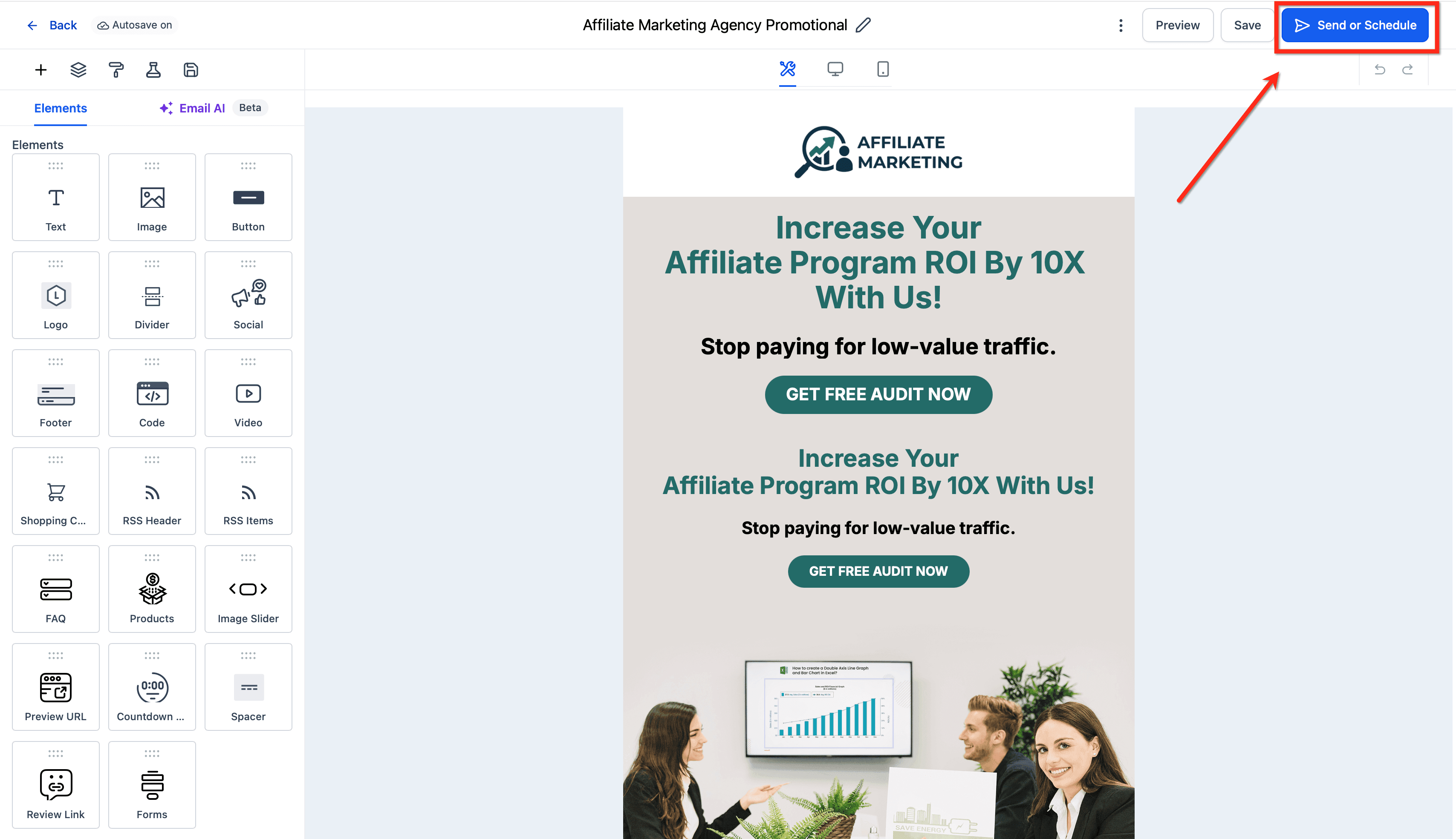 Schermata 2 — Come creare Segmenti di destinatari nelle Campaign email