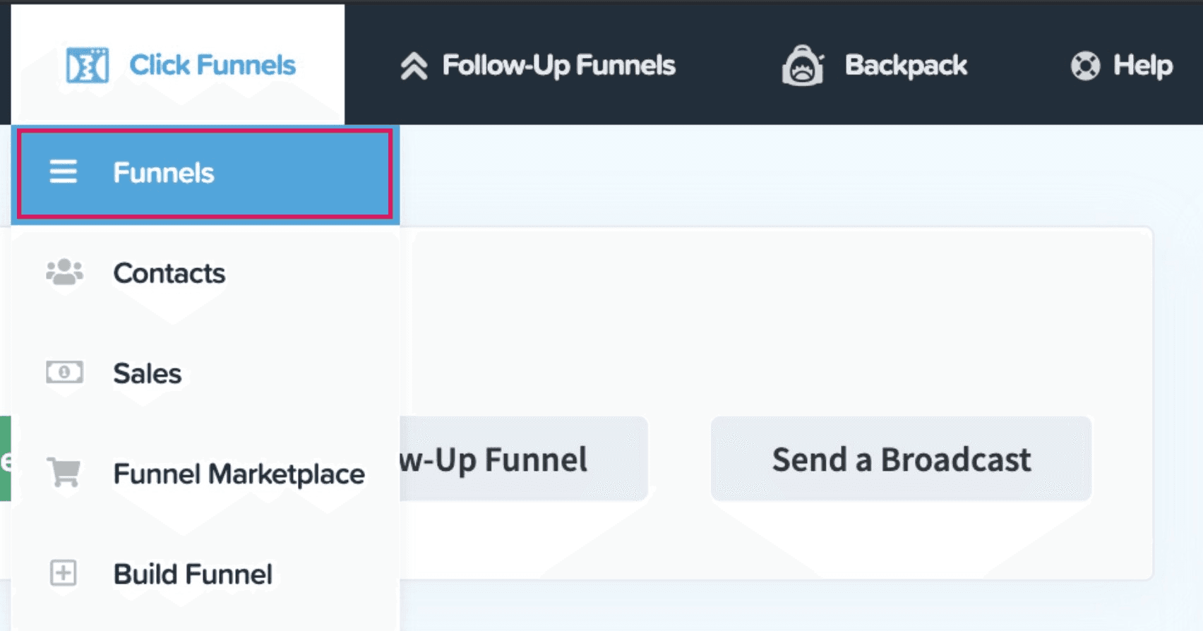Schermata 1 — Da ClickFunnels a HITLEAD (Guida alla Migrazione)
