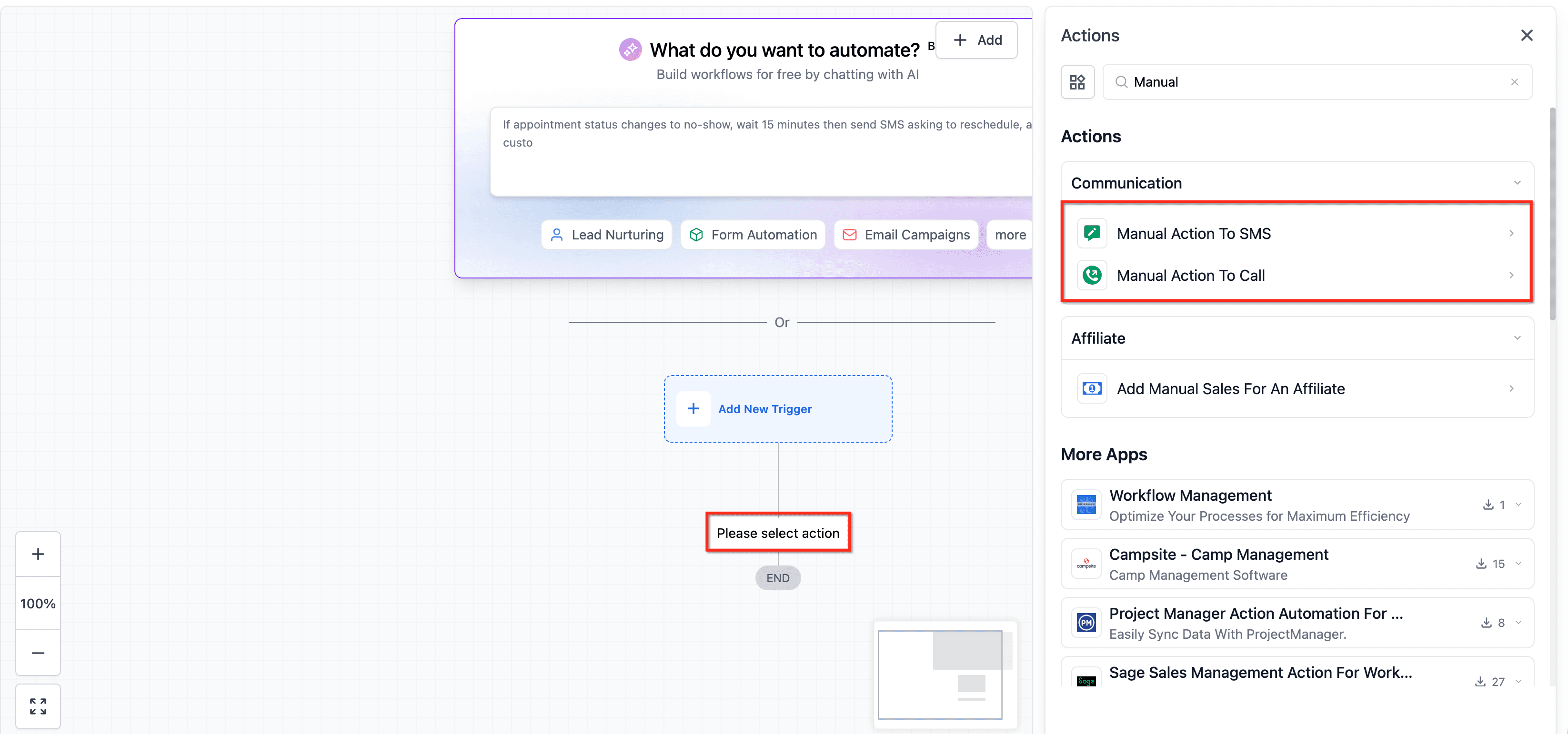 Schermata 3 — Cosa sono i Tooltip AI sui Campi nei Workflow?