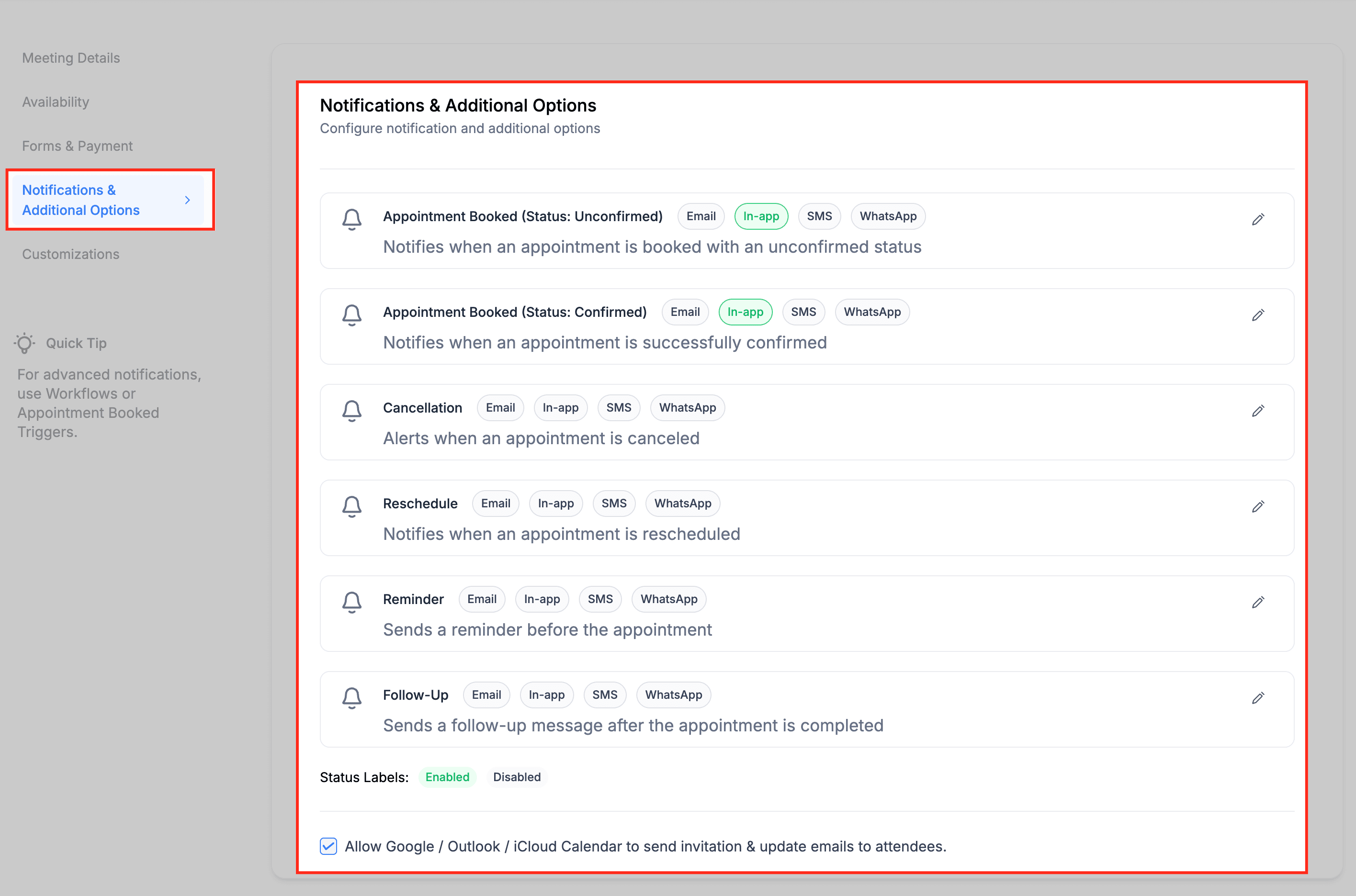Schermata 17 — Come Creare un Calendario di Prenotazione Classe (Posti, Capacità e Disponibilità Spiegati)