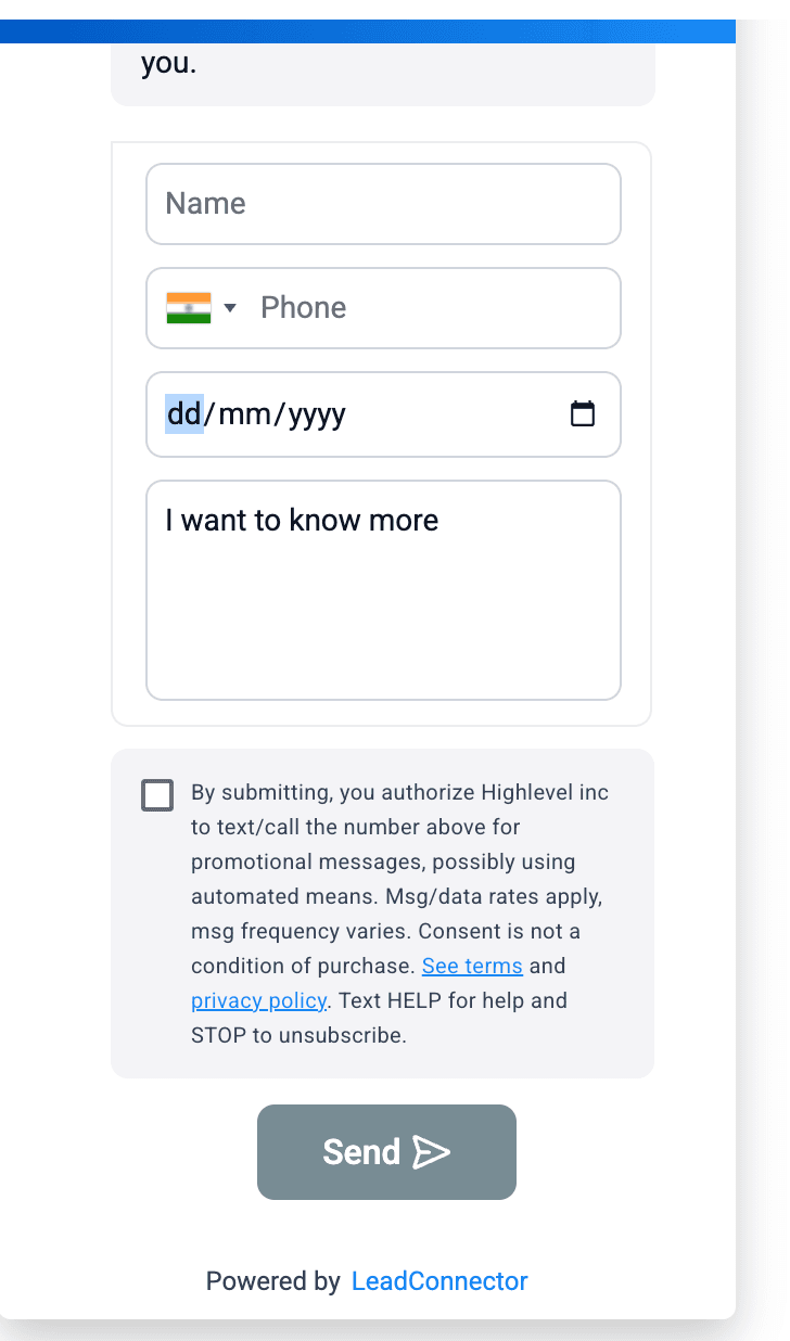 Schermata 10 — Flusso di Registrazione Campaign A2P Pre-Configurata (Widget-First)