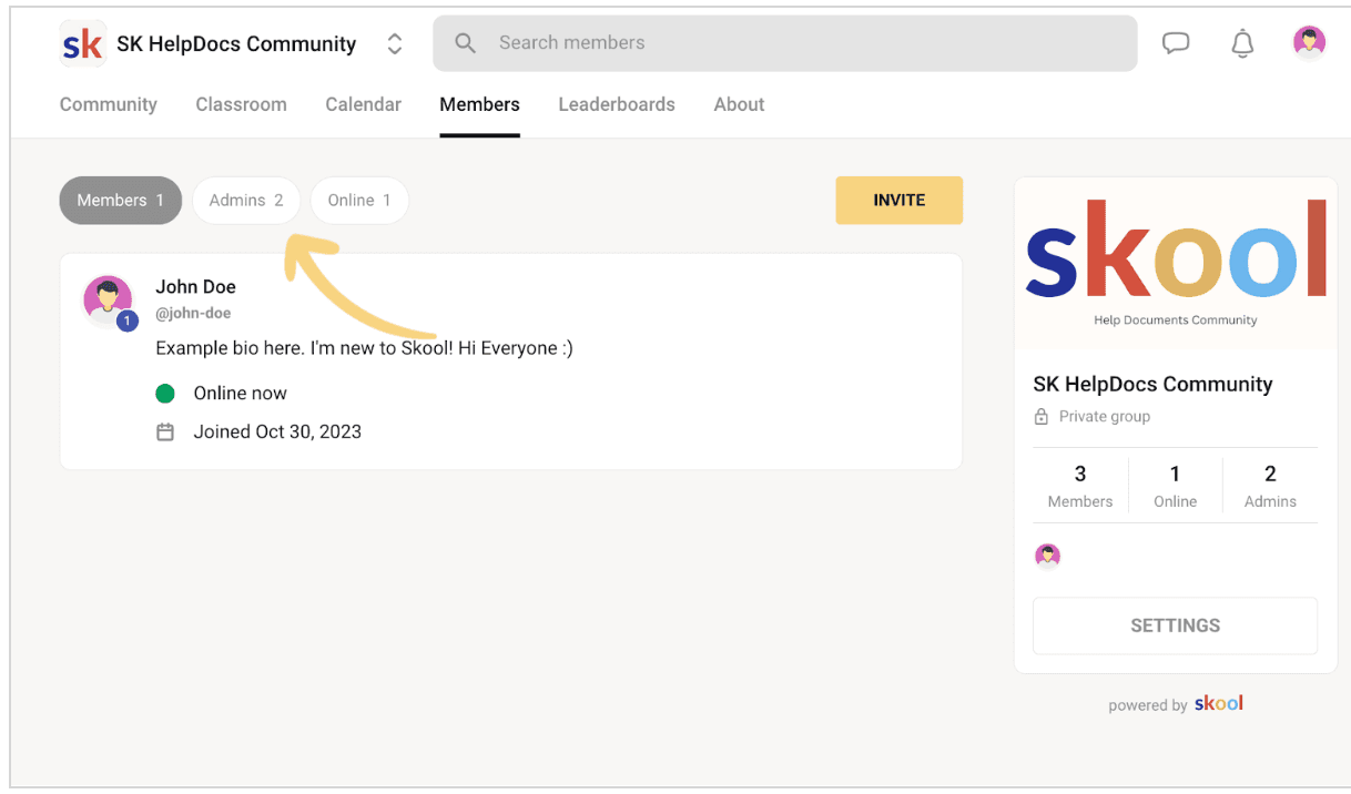 Schermata 2 — Skool → HITLEAD (Guida alla Migrazione)