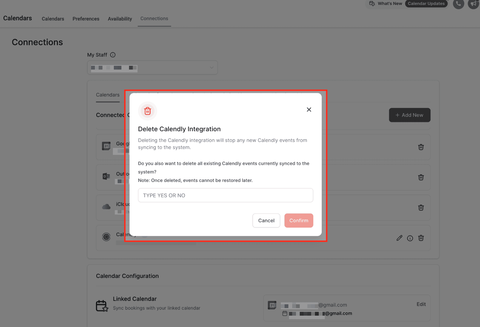 Schermata 3 — Come Calendly si sincronizza con i Calendari HITLEAD