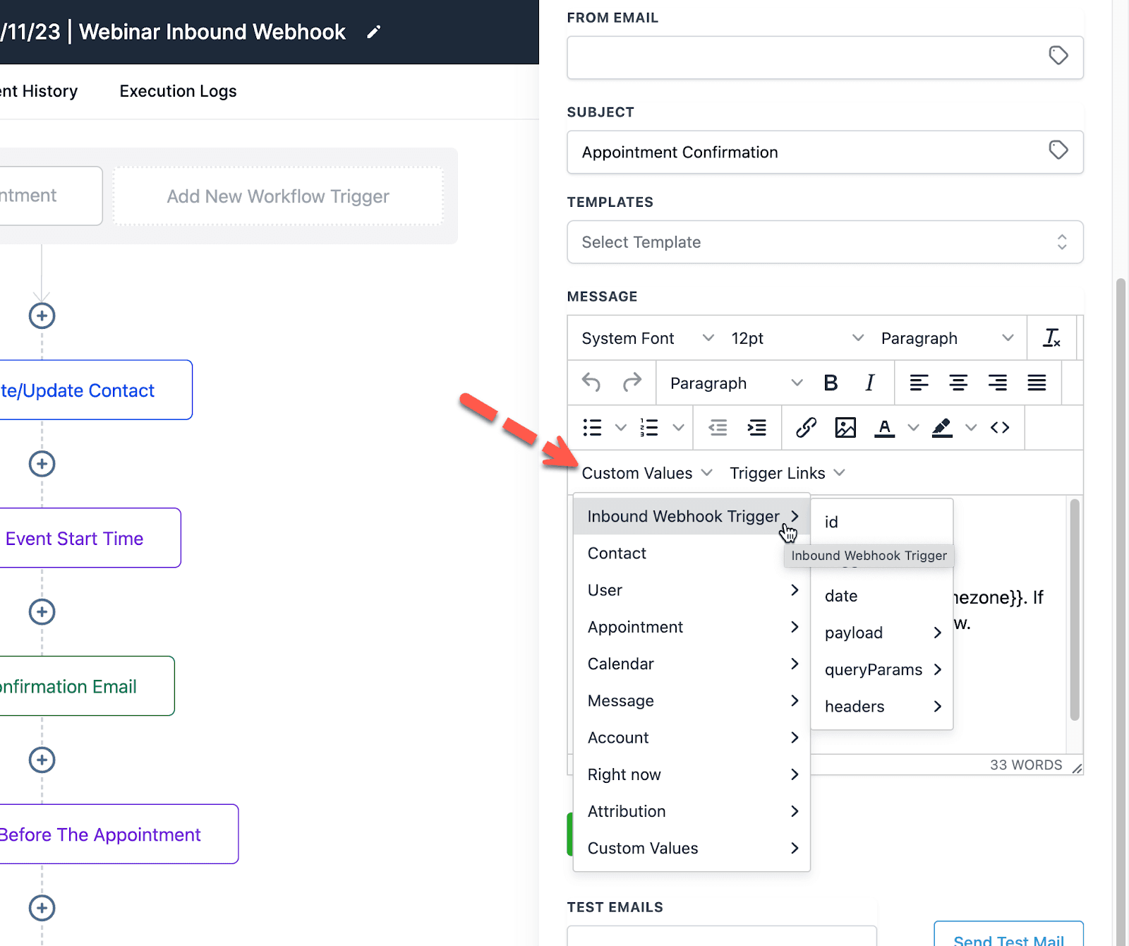 Schermata 10 — Come usare i Webhook in HITLEAD (Zapier)