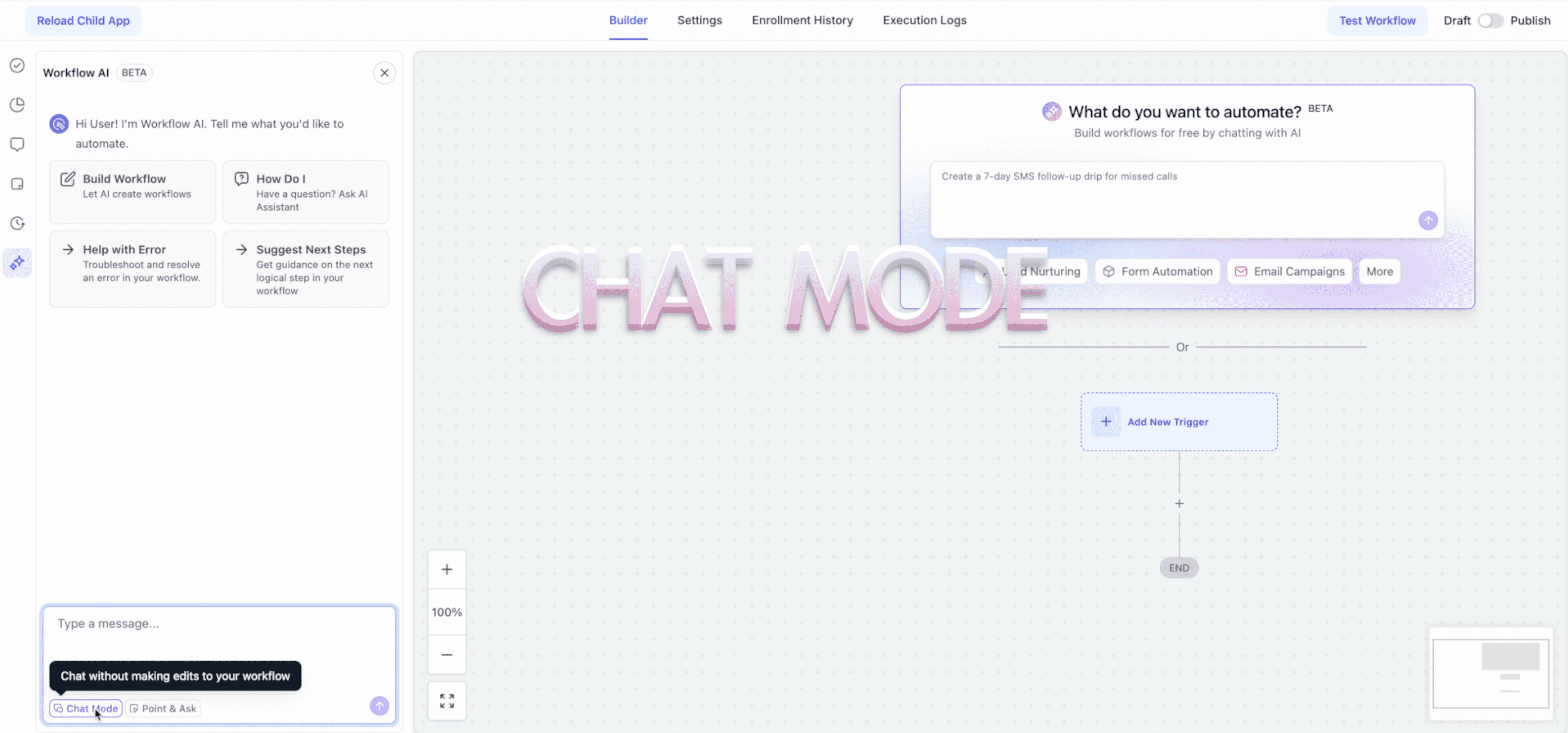 Schermata 15 — Workflow AI Builder