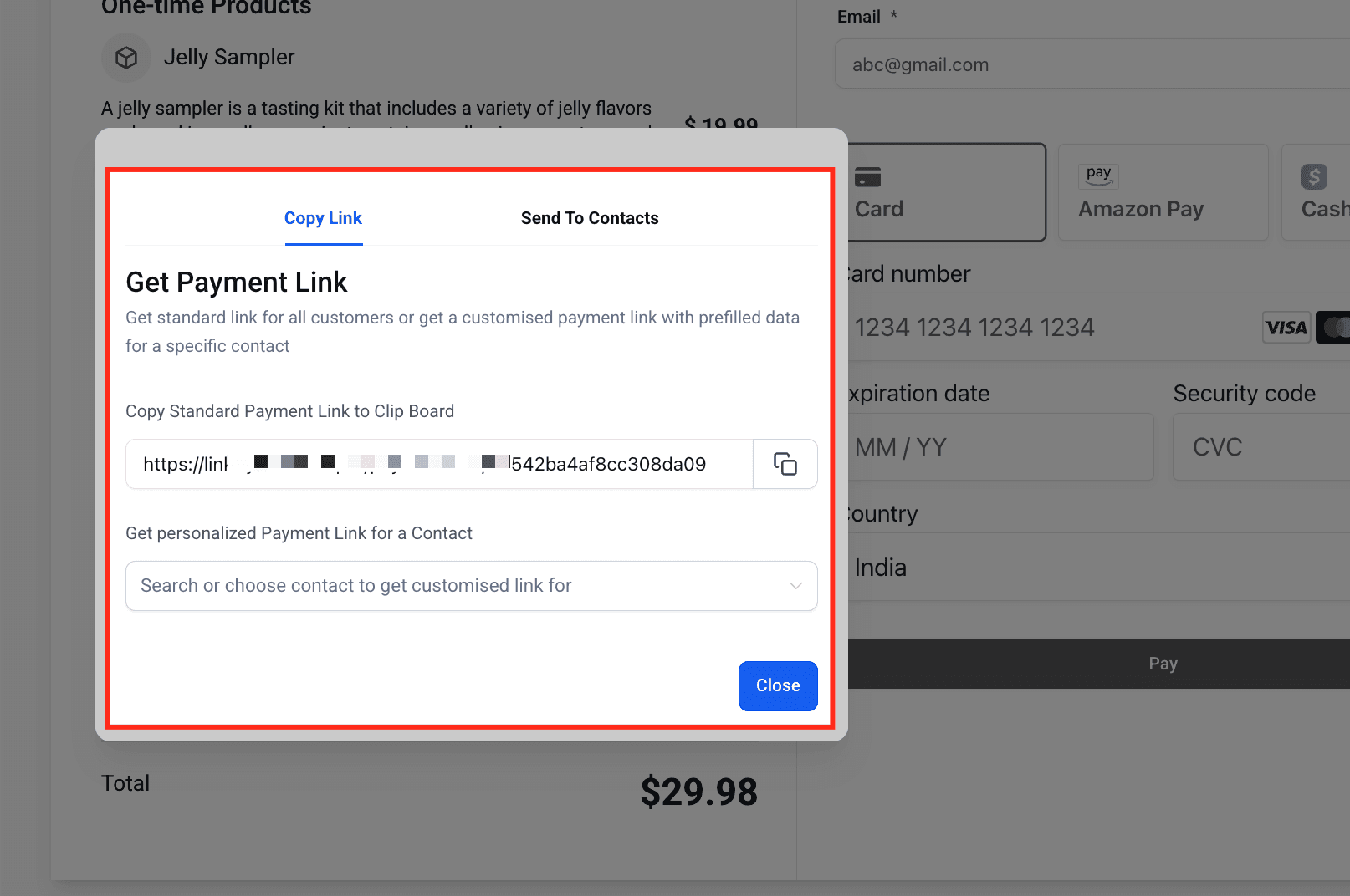 Schermata 17 — Come configurare un Payment Link per più prodotti (una tantum e ricorrenti)