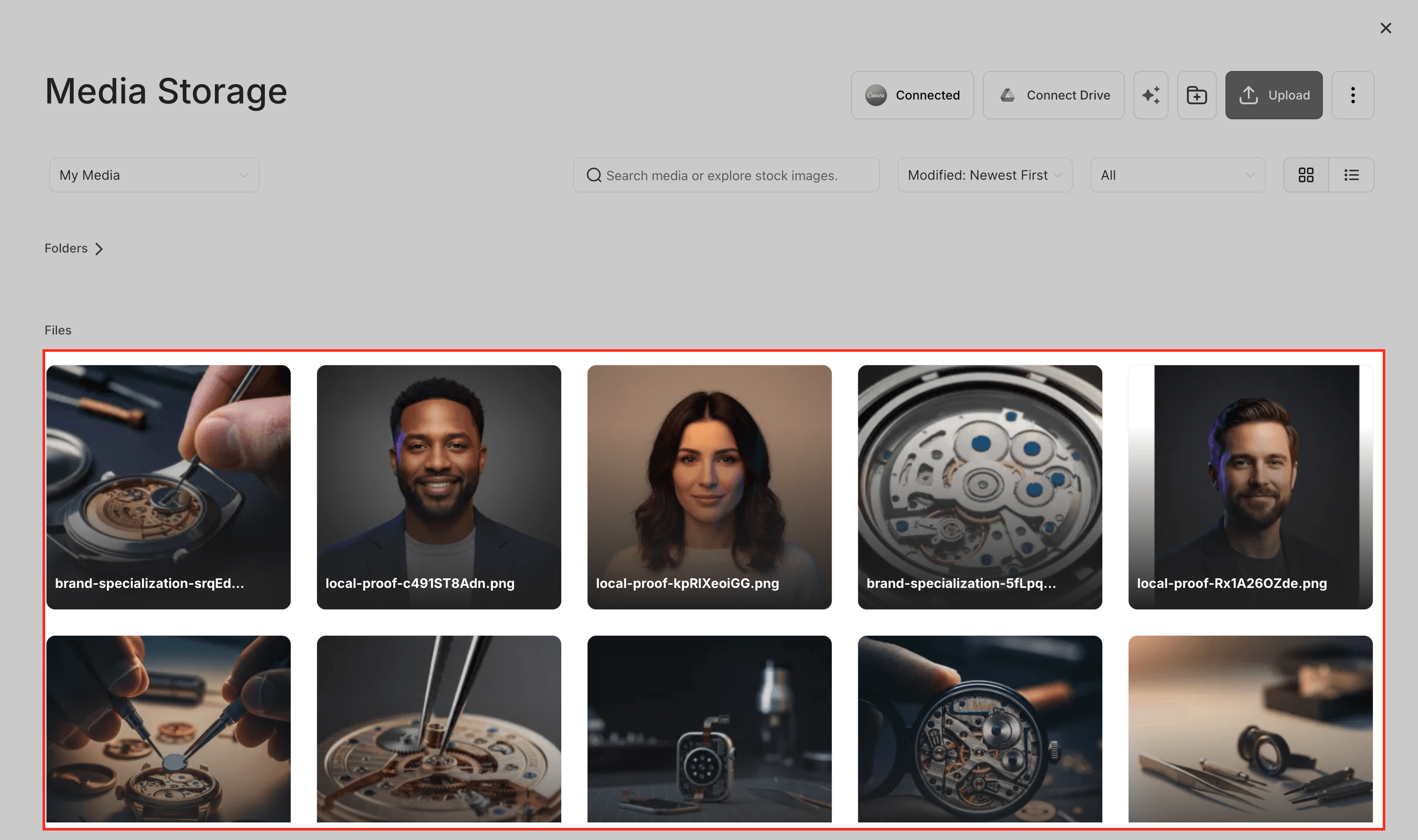 Schermata 4 — Come aggiungere e riutilizzare immagini in Form, Survey e QR Code con Media Picker