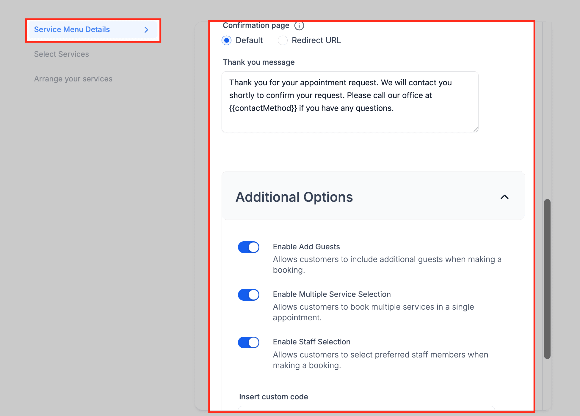 Schermata 18 — Autodetailing – Guida alla Configurazione del Calendario Servizi
