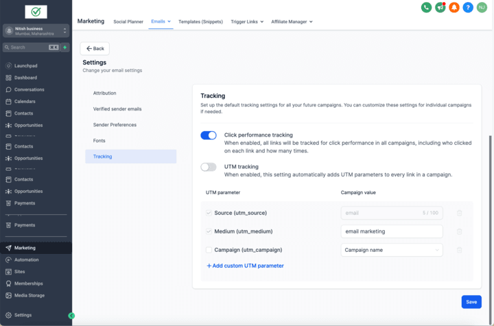 Schermata 1 — Capire i parametri UTM per le campagne email