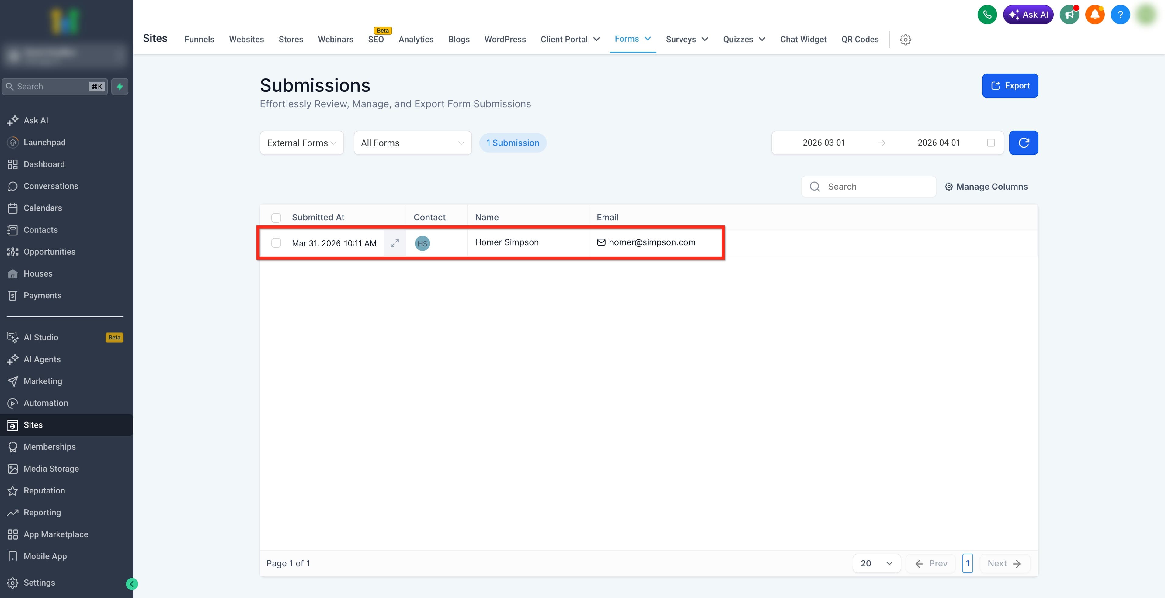 Schermata 28 — AI Studio in HITLEAD