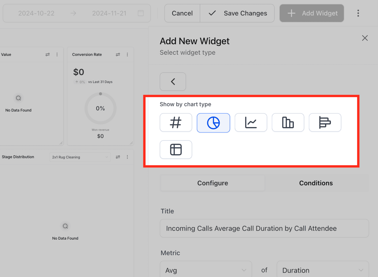 Schermata 8 — Come creare e aggiungere Dashboard Widget