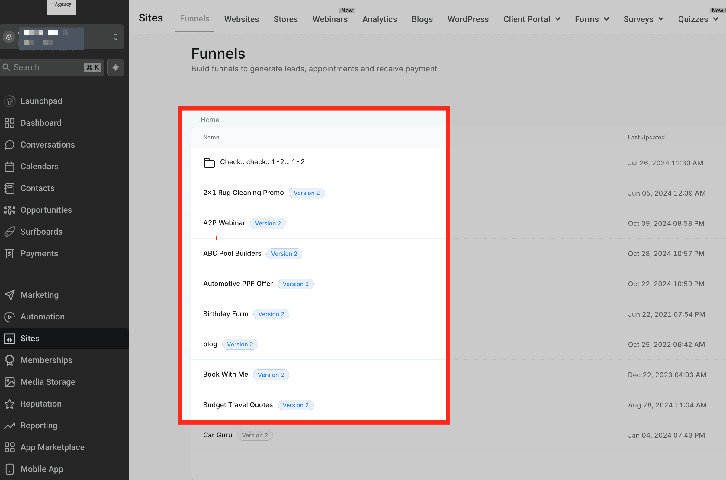 Schermata 25 — Come configurare il Call Tracking (Number Pool)
