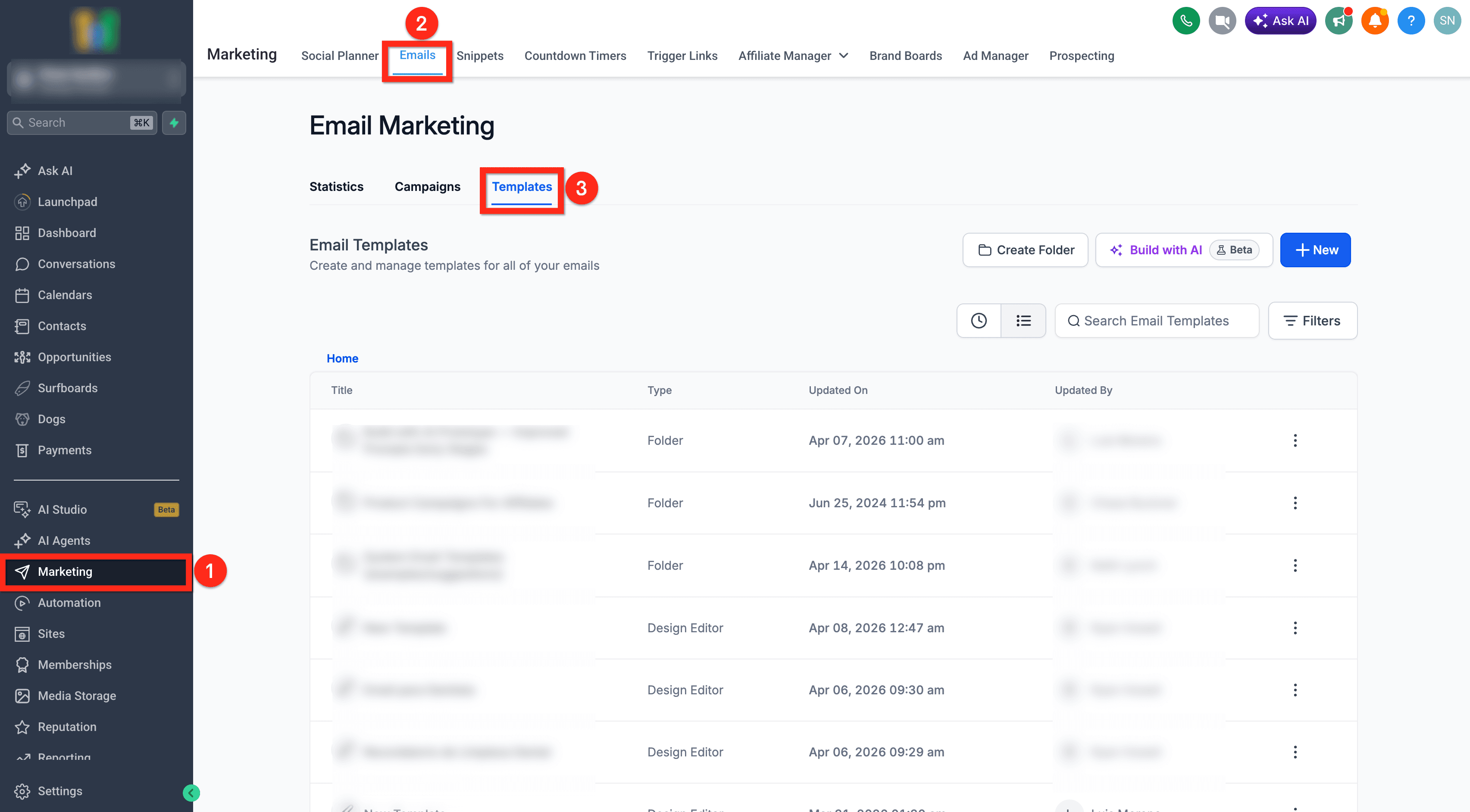 Schermata 2 — Come importare email da qualsiasi piattaforma con Email AI