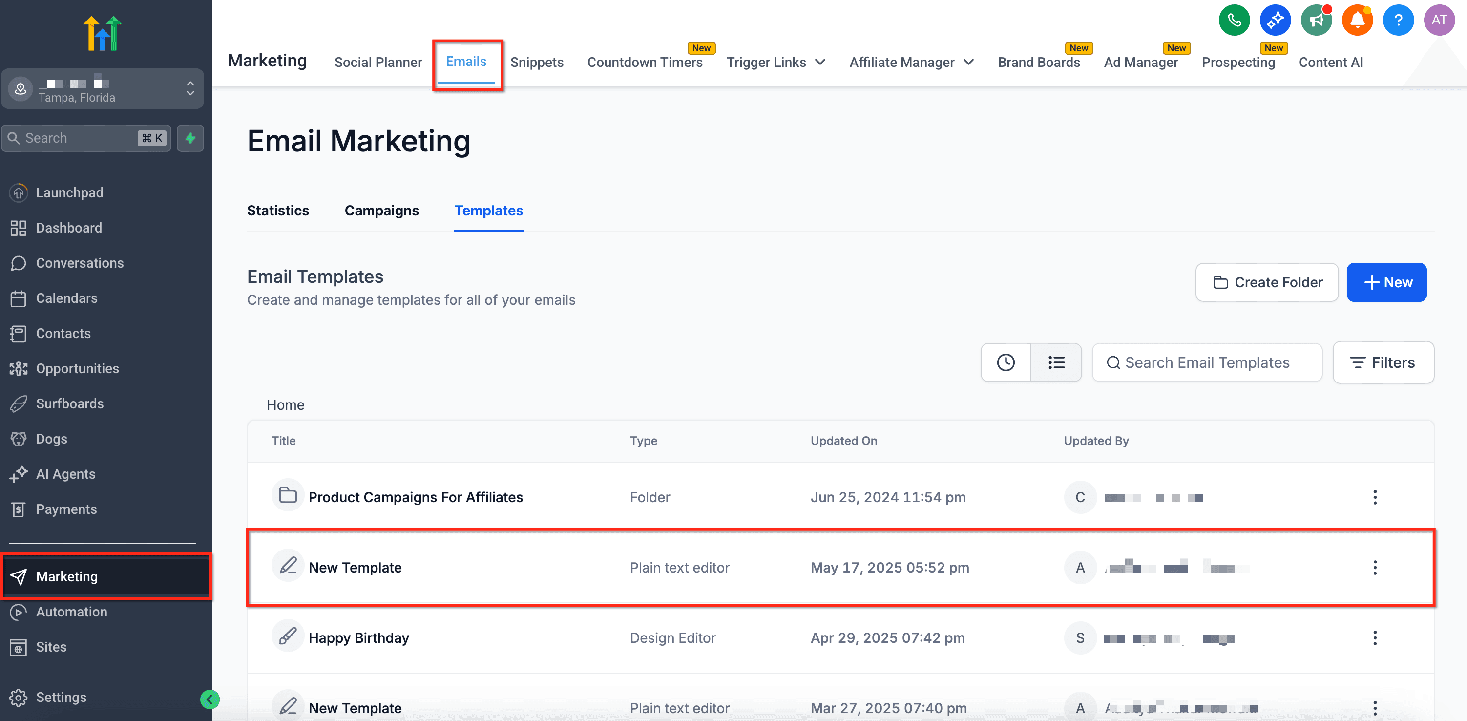 Schermata 1 — Come aggiungere Google Fonts nei template e nelle Campaign email