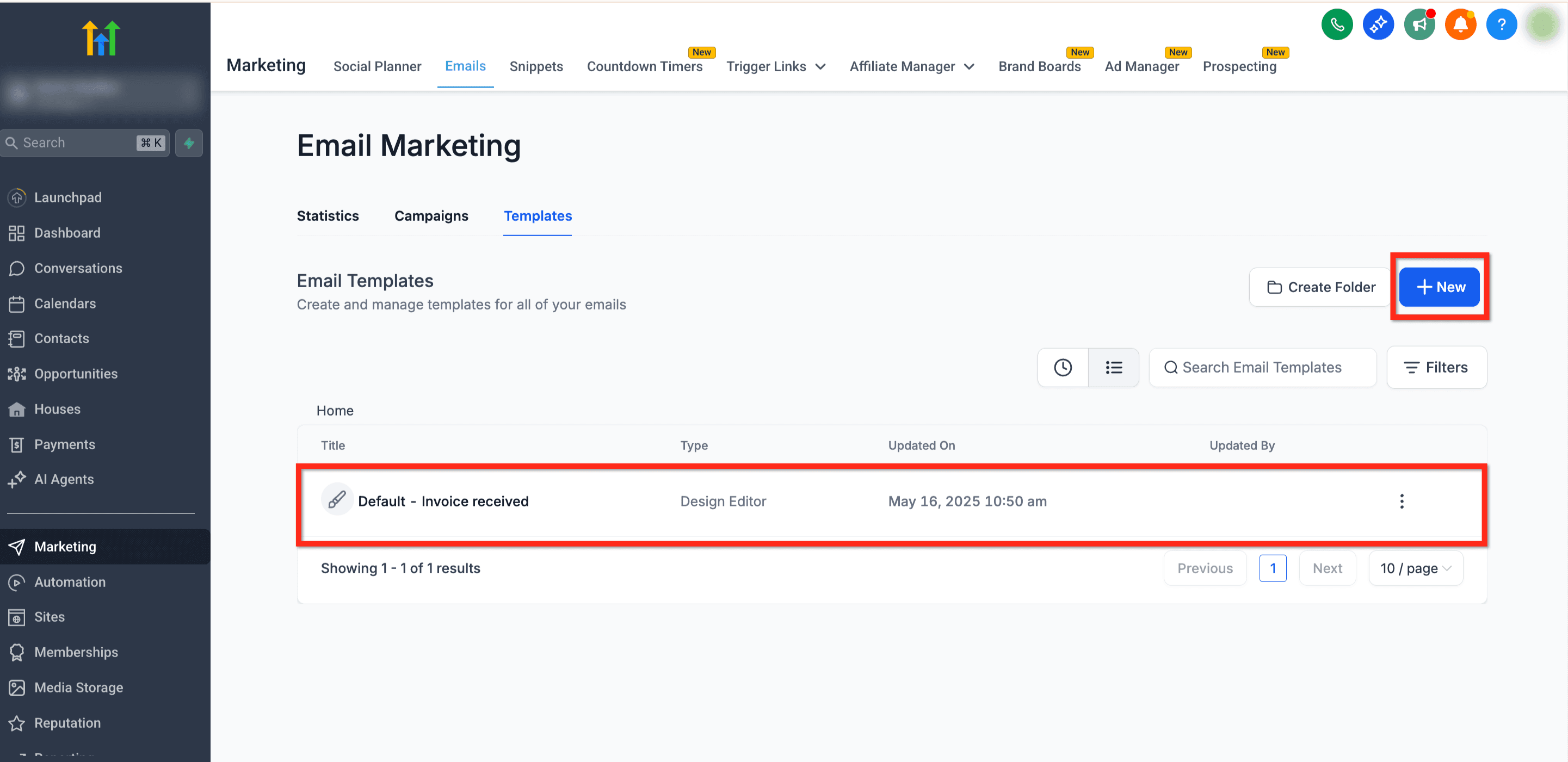 Schermata 2 — Elemento Spacer nell'Email Builder