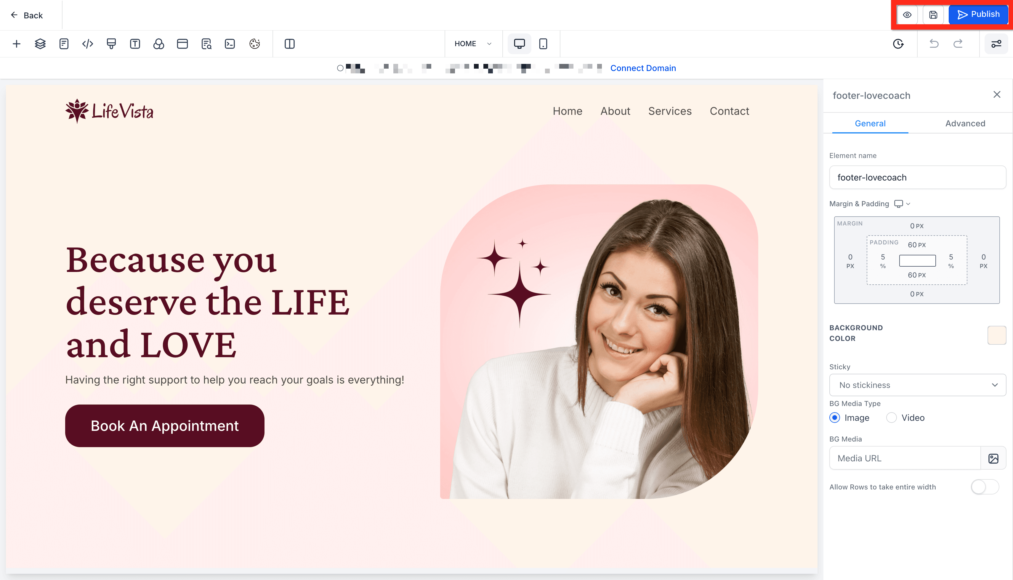 Schermata 2 — Inizia con HITLEAD - Crea un Sito Web da Template