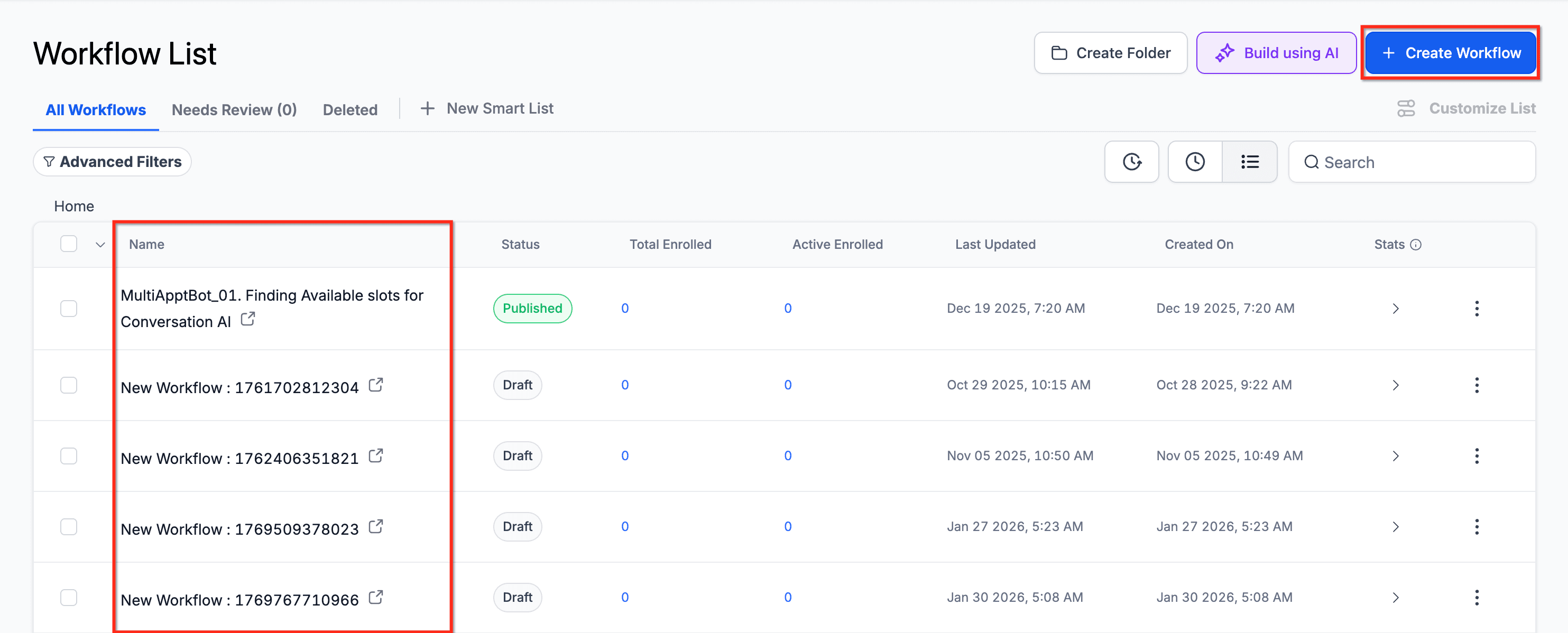 Schermata 2 — Cosa sono i Tooltip AI sui Campi nei Workflow?