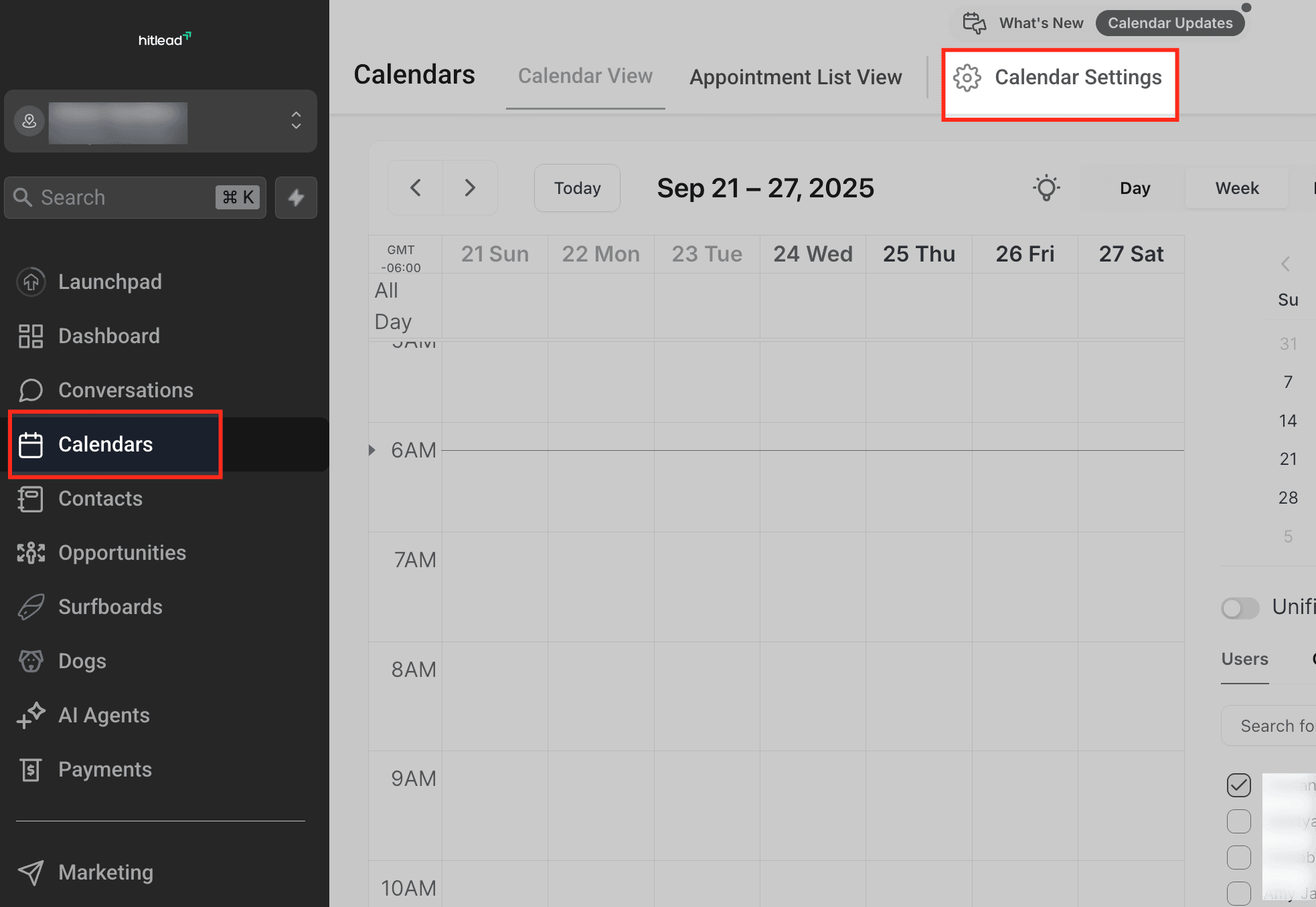 Schermata 3 — Autodetailing – Guida alla Configurazione del Calendario Servizi