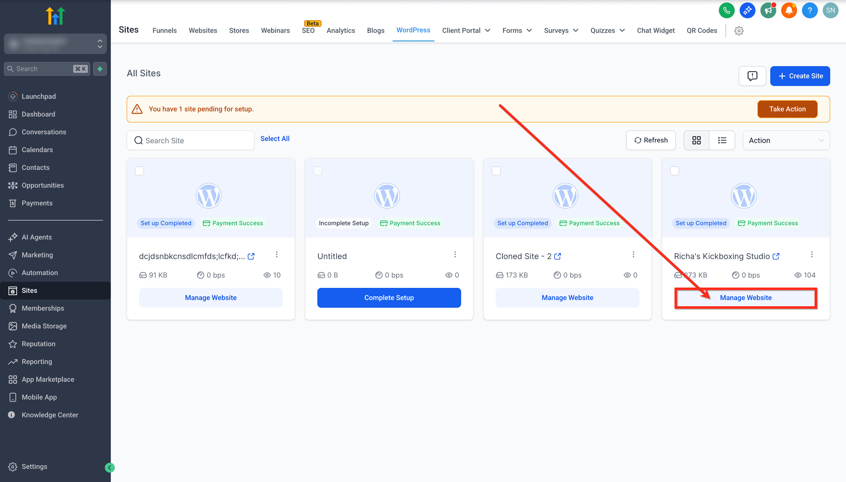 Schermata 2 — Come usare il WordPress Plugin Troubleshooter