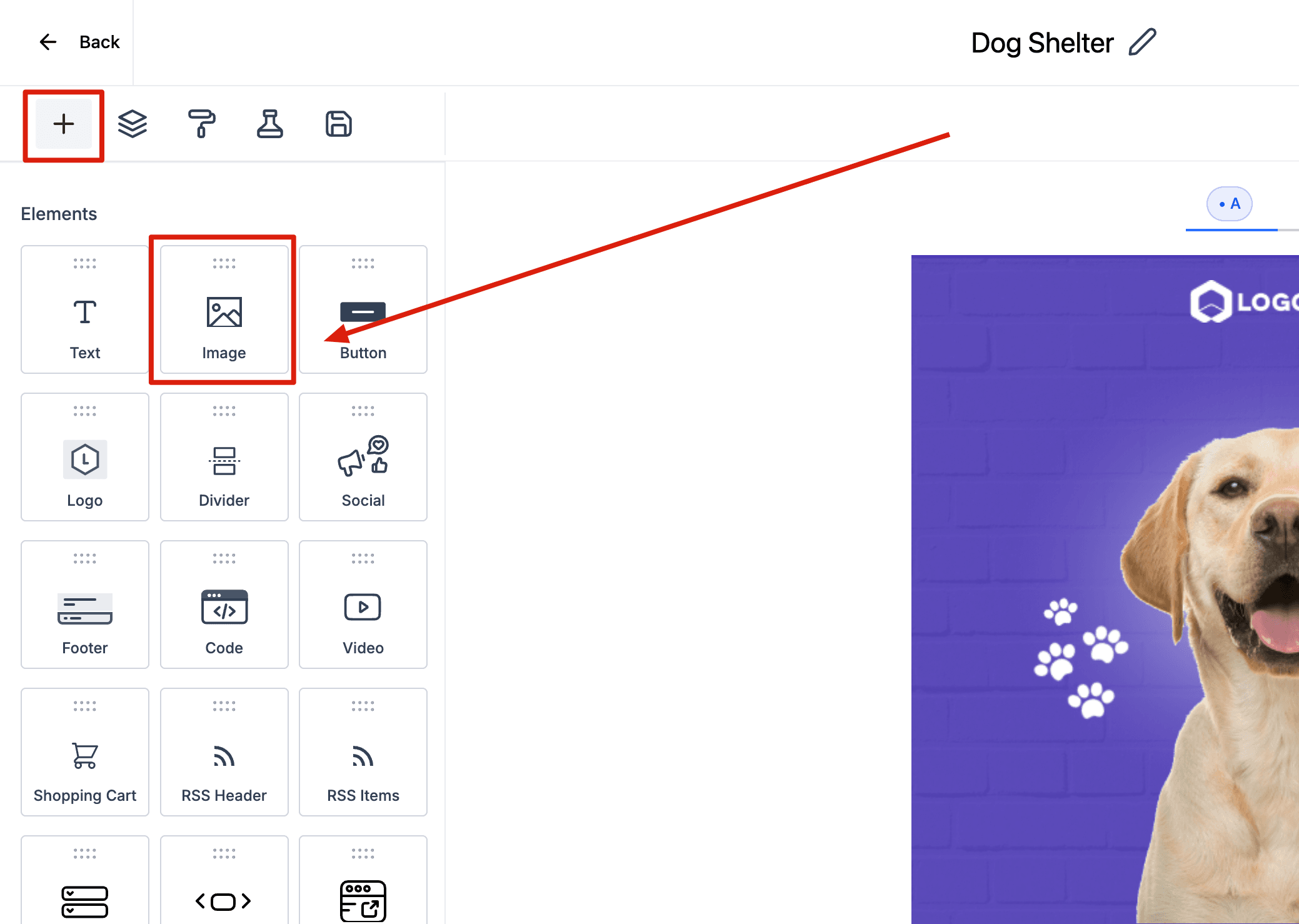 Schermata 2 — Come aggiungere GIF alle tue email?