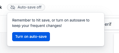 Schermata 3 — Come usare il salvataggio automatico sui post del blog