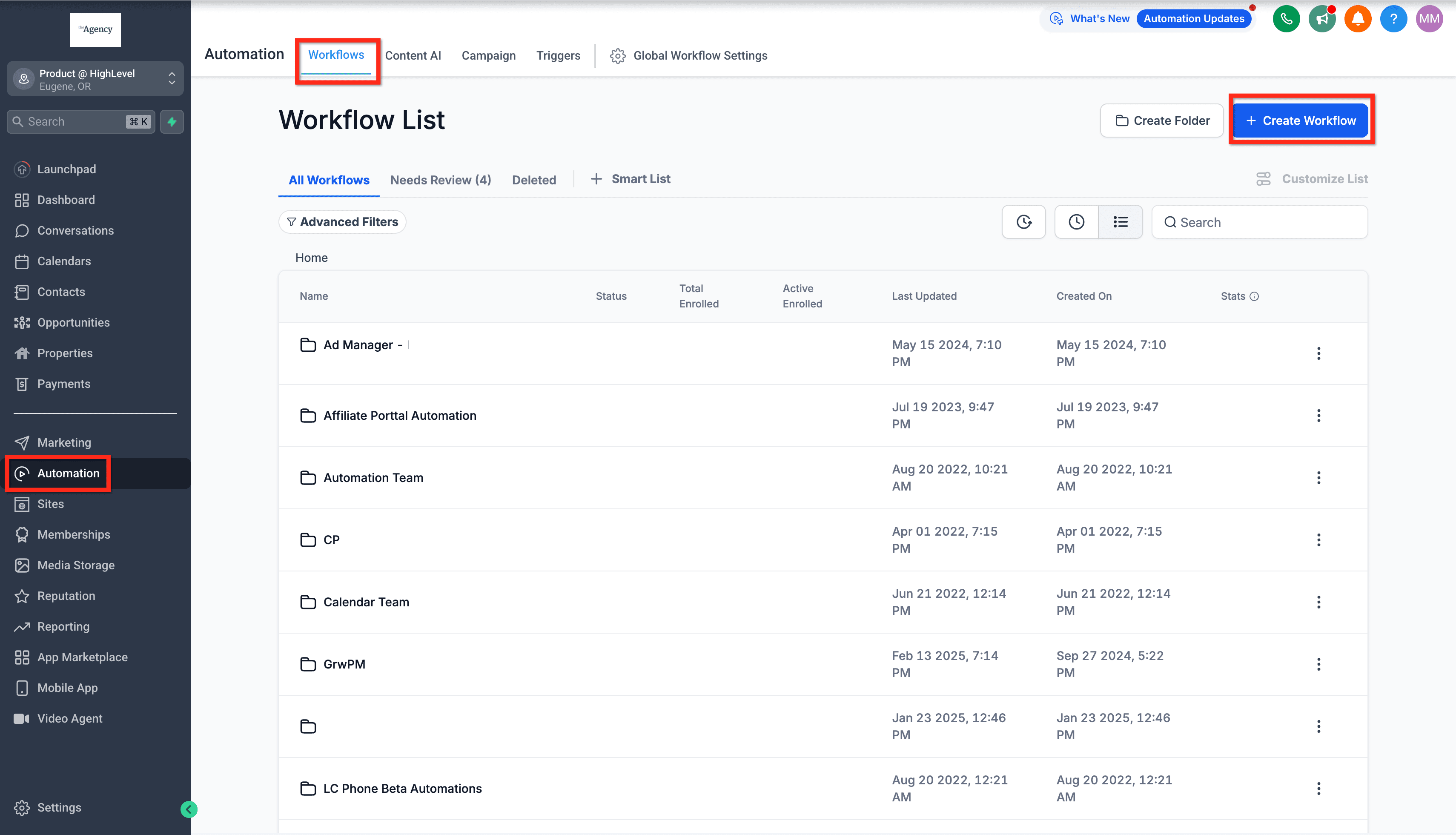 Schermata 1 — Workflow Trigger - Commento/i Facebook su un Post