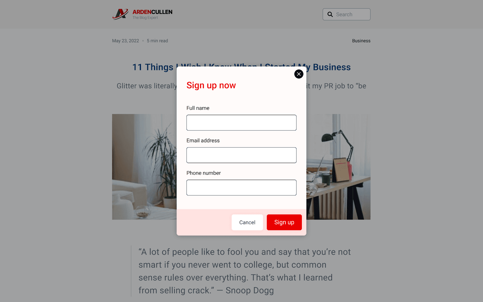 Schermata 7 — Come usare le opzioni di incorporamento per i Form: Trigger, Layout e impostazioni di disattivazione