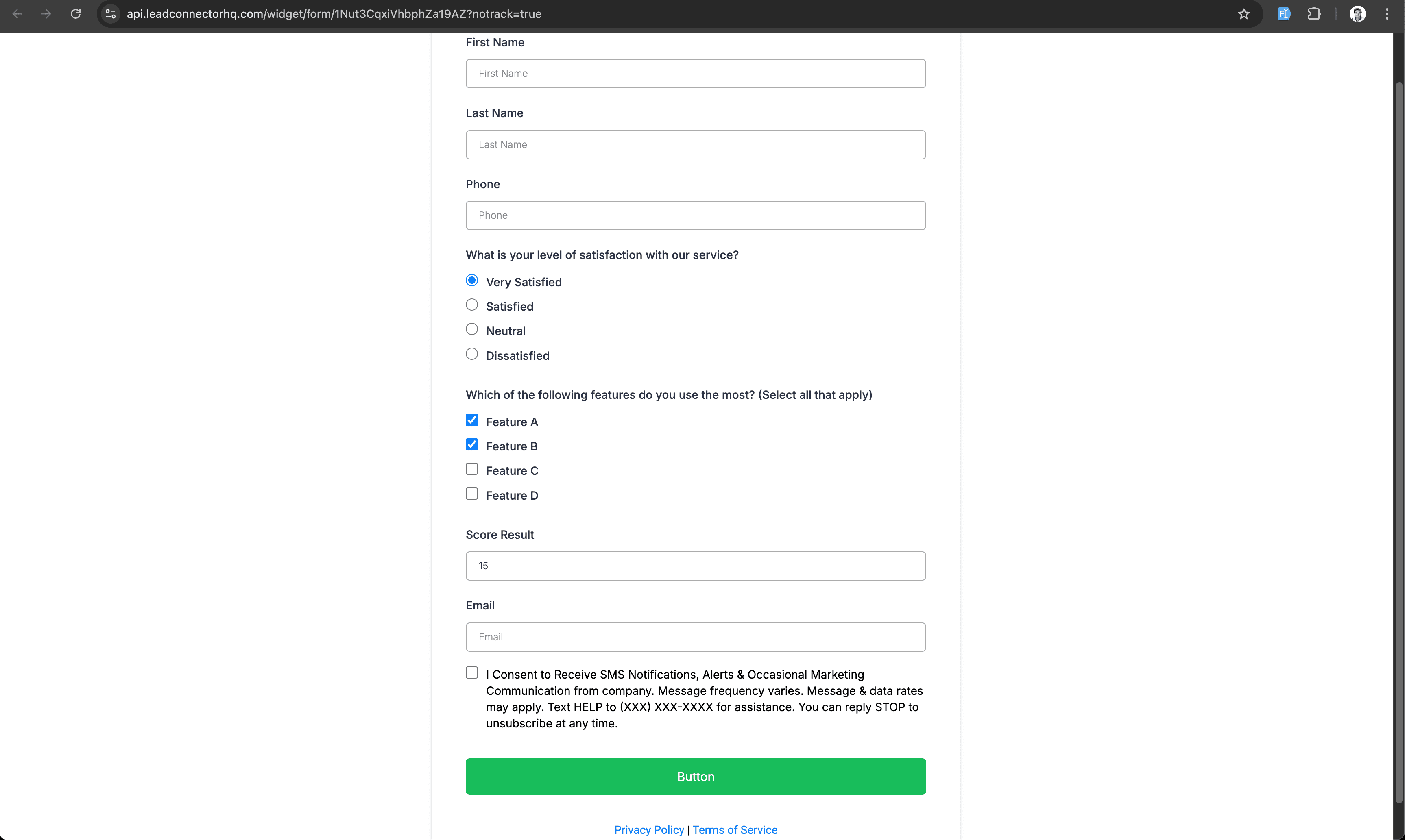 Schermata 4 — Calcolo Matematico v2 in Form e Survey
