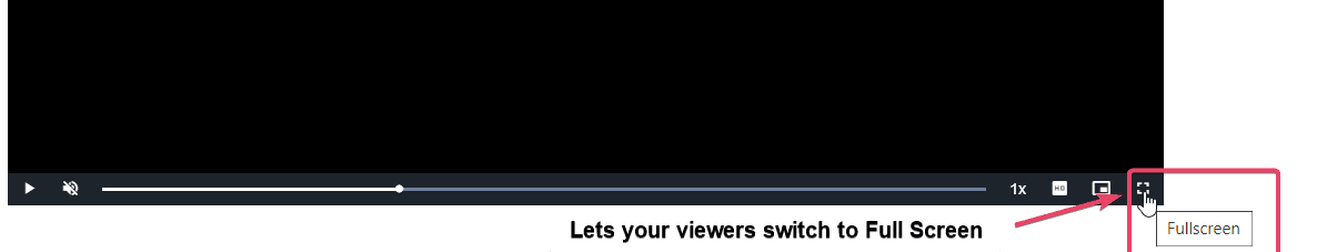 Schermata 18 — Video Player Ospitato per i Funnel