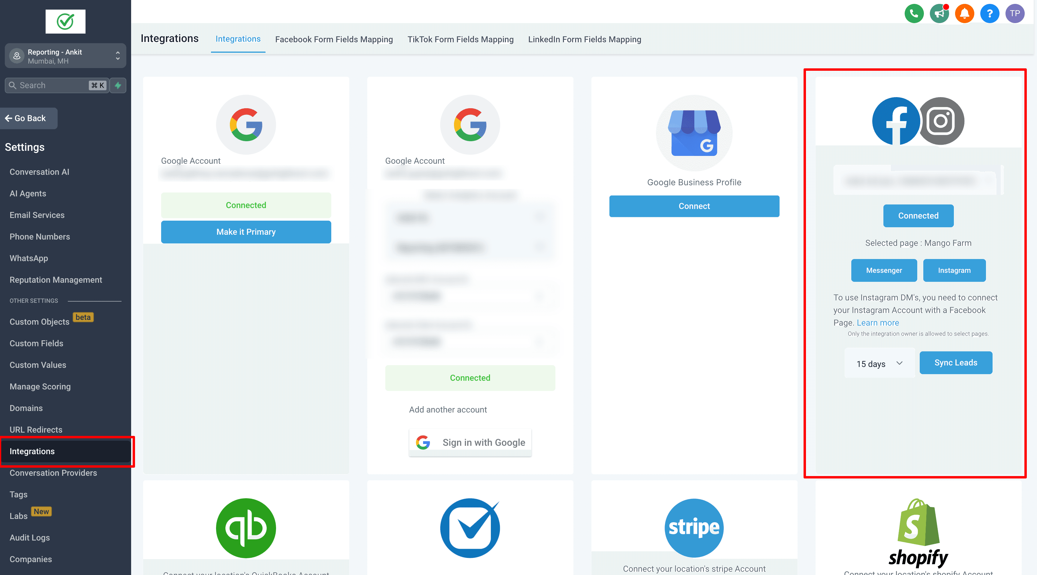 Schermata 8 — Guida alle Conversion Leads di Facebook