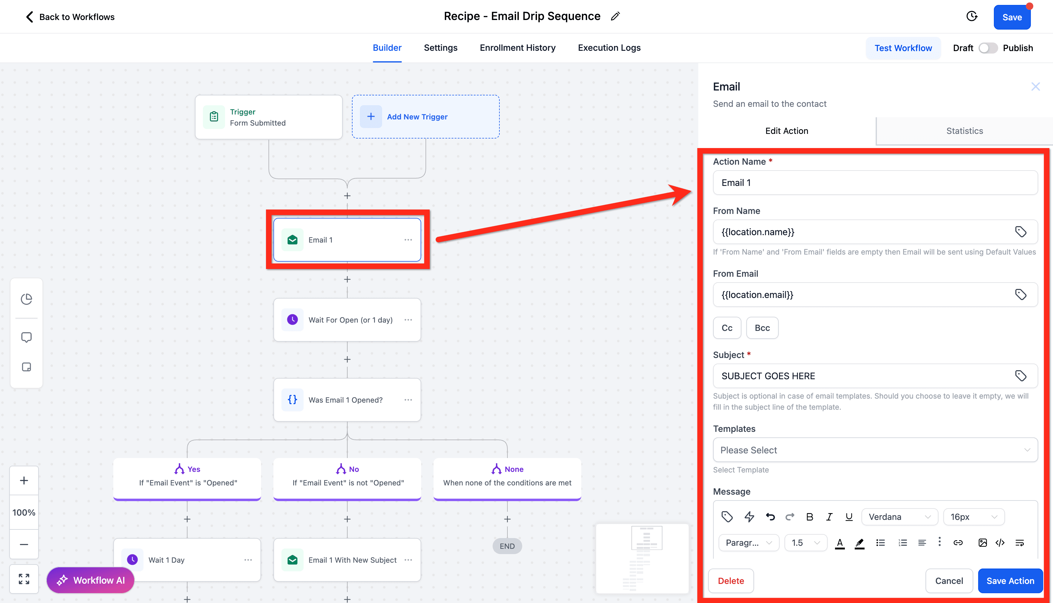 Schermata 4 — Per iniziare - Followup Automatico via Email e SMS