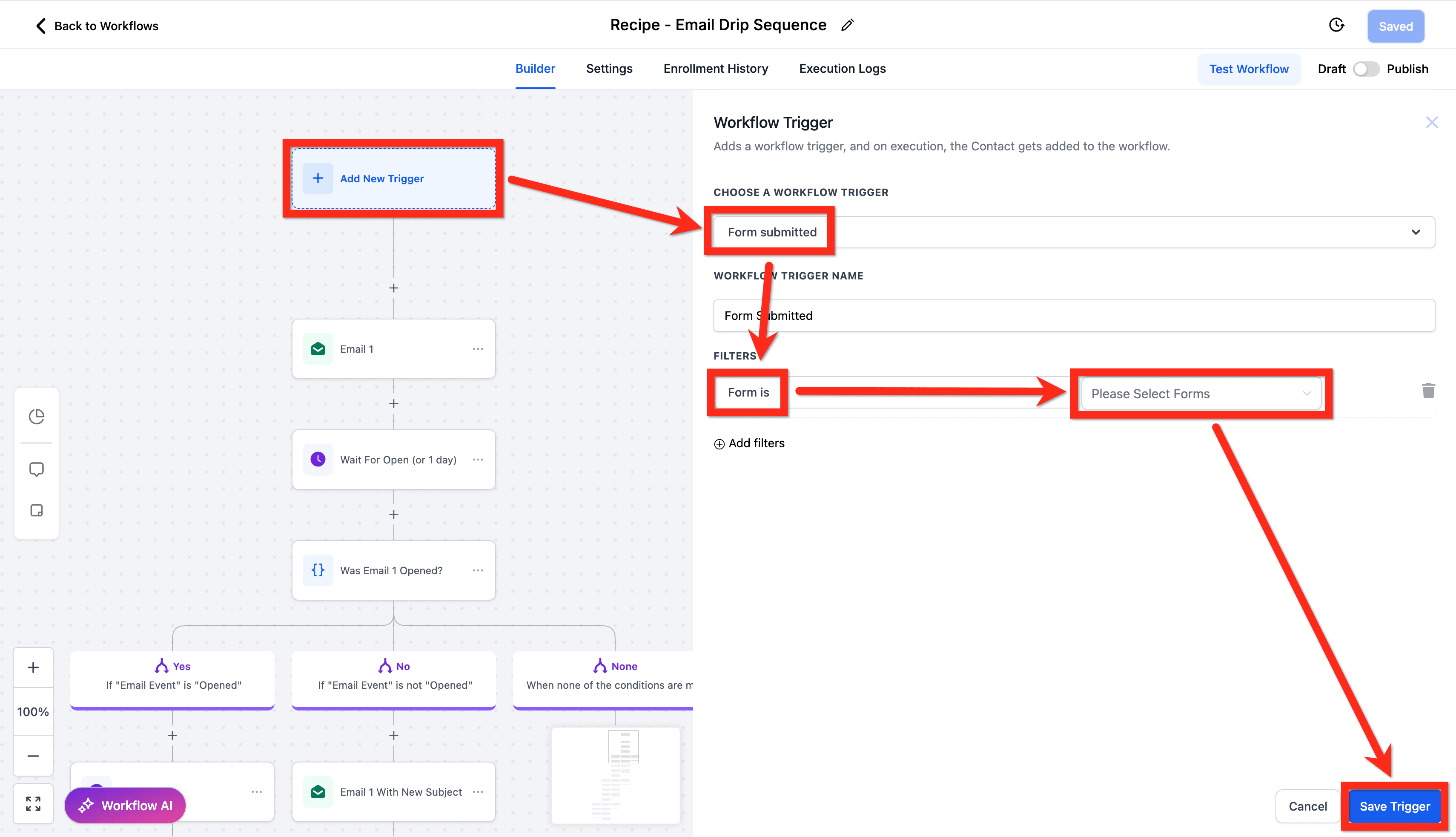 Schermata 3 — Per iniziare - Followup Automatico via Email e SMS