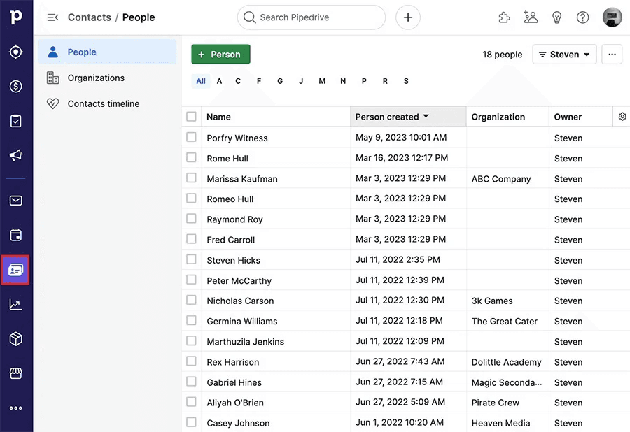 Schermata 2 — Guida alla migrazione da Pipedrive a HITLEAD