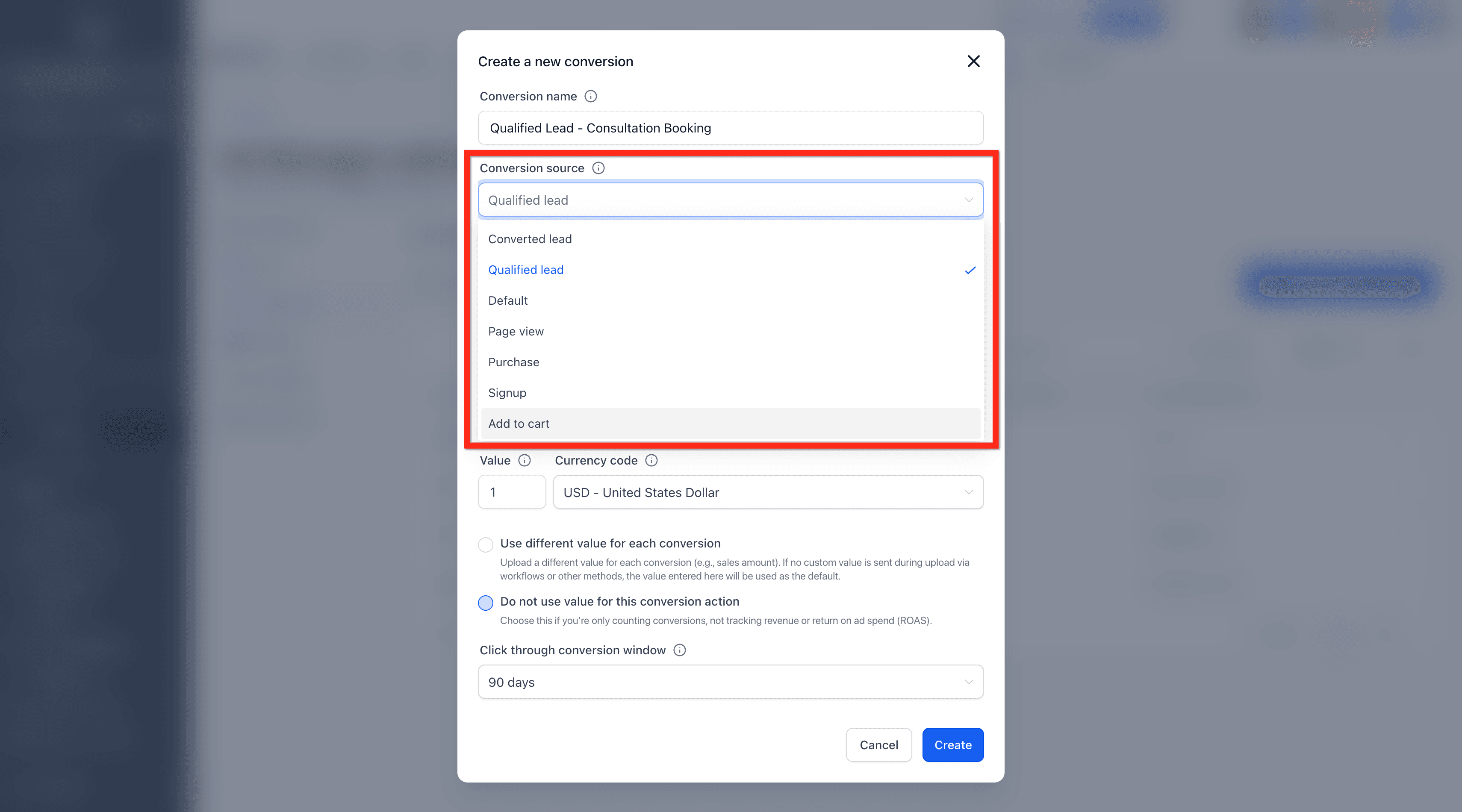Schermata 6 — Ad Manager - Crea e Gestisci le Conversioni Offline di Google Ads