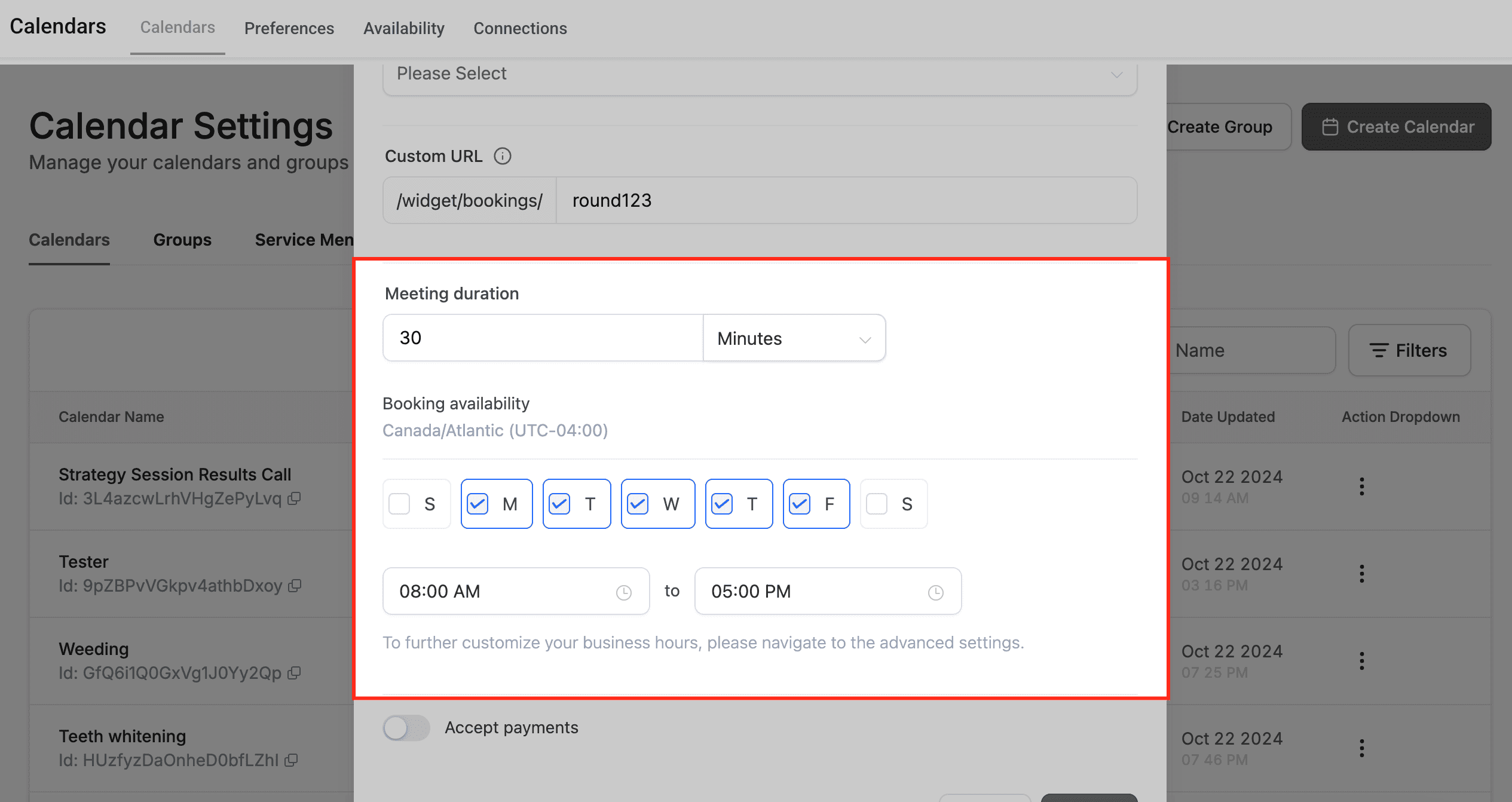 Schermata 6 — Calendari Round Robin: Configurazione, Distribuzione e Disponibilità