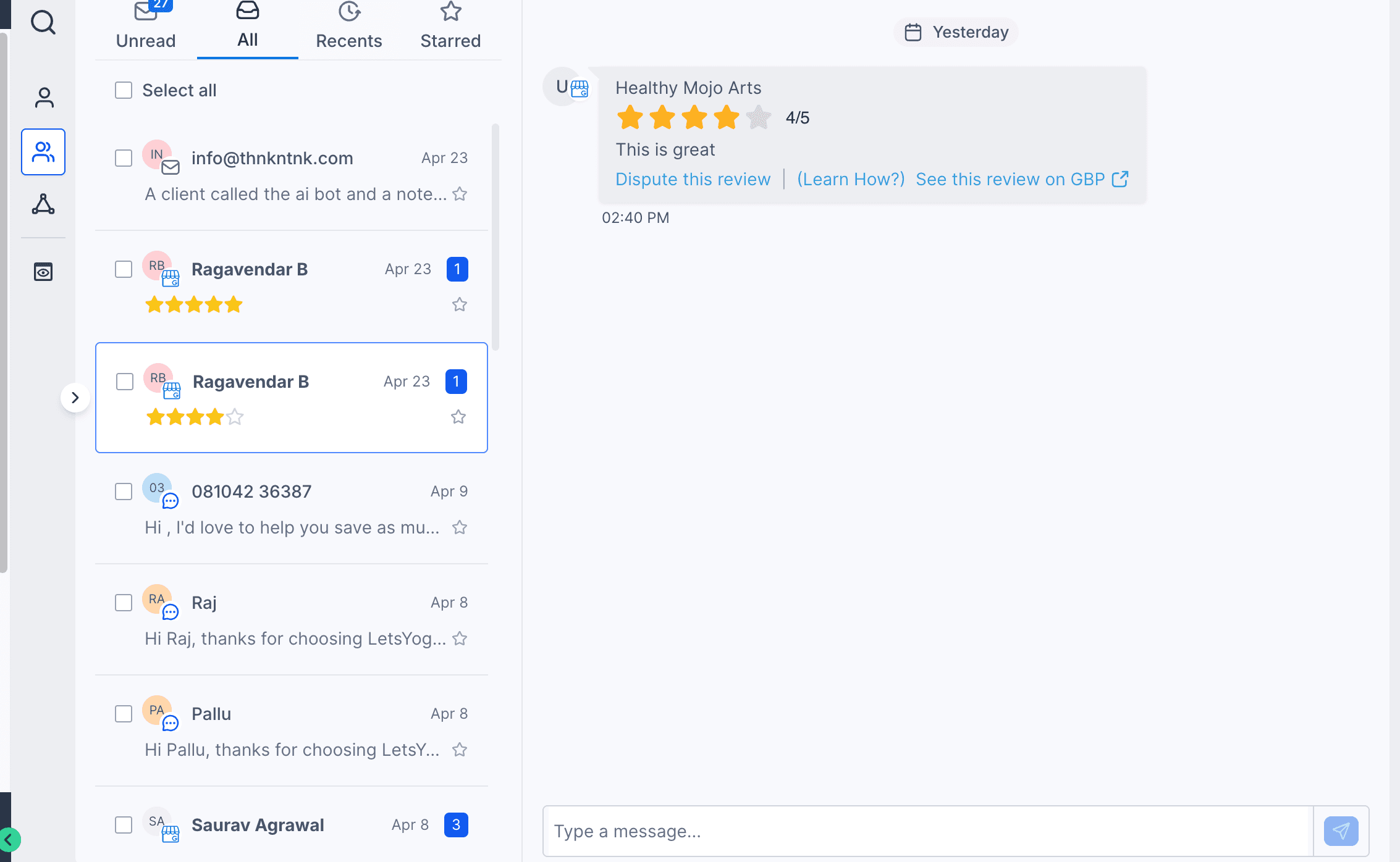 Schermata 9 — Come integrare Google Business Profile (GBP) con HITLEAD