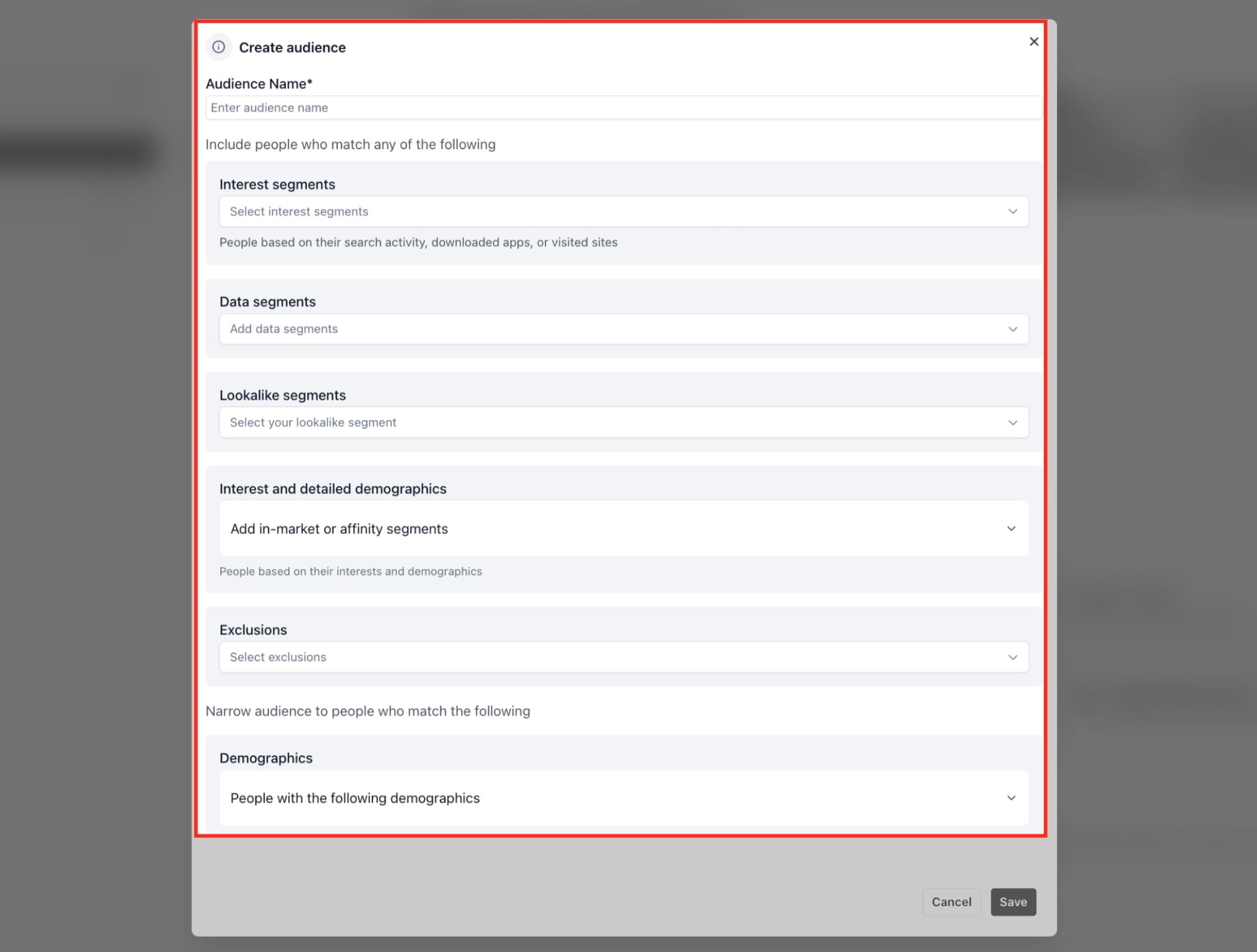 Schermata 6 — Come creare campagne Google Demand Gen in Ad Manager