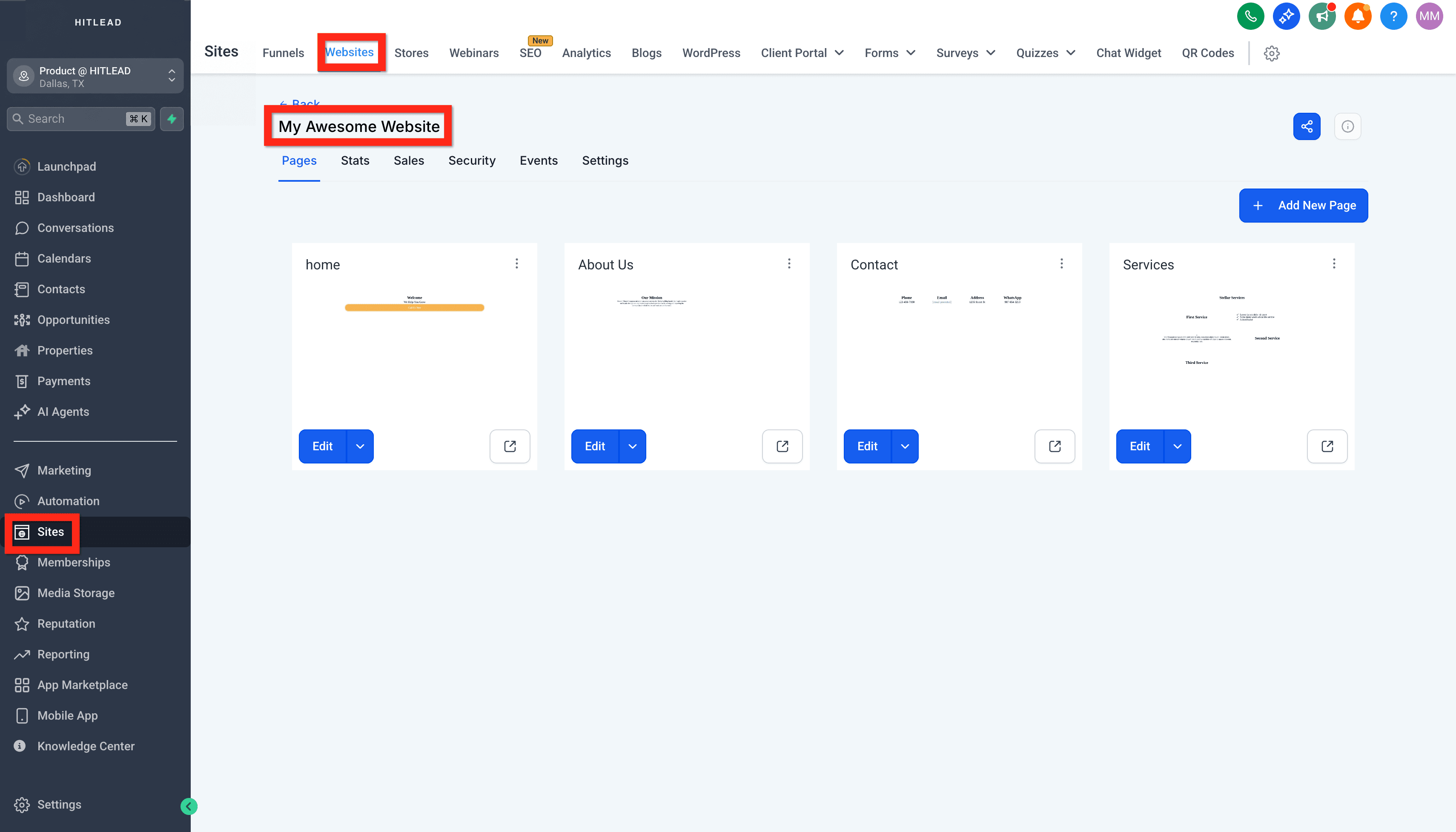 Schermata 17 — Guida Introduttiva - Lancia un Sito Web da Zero