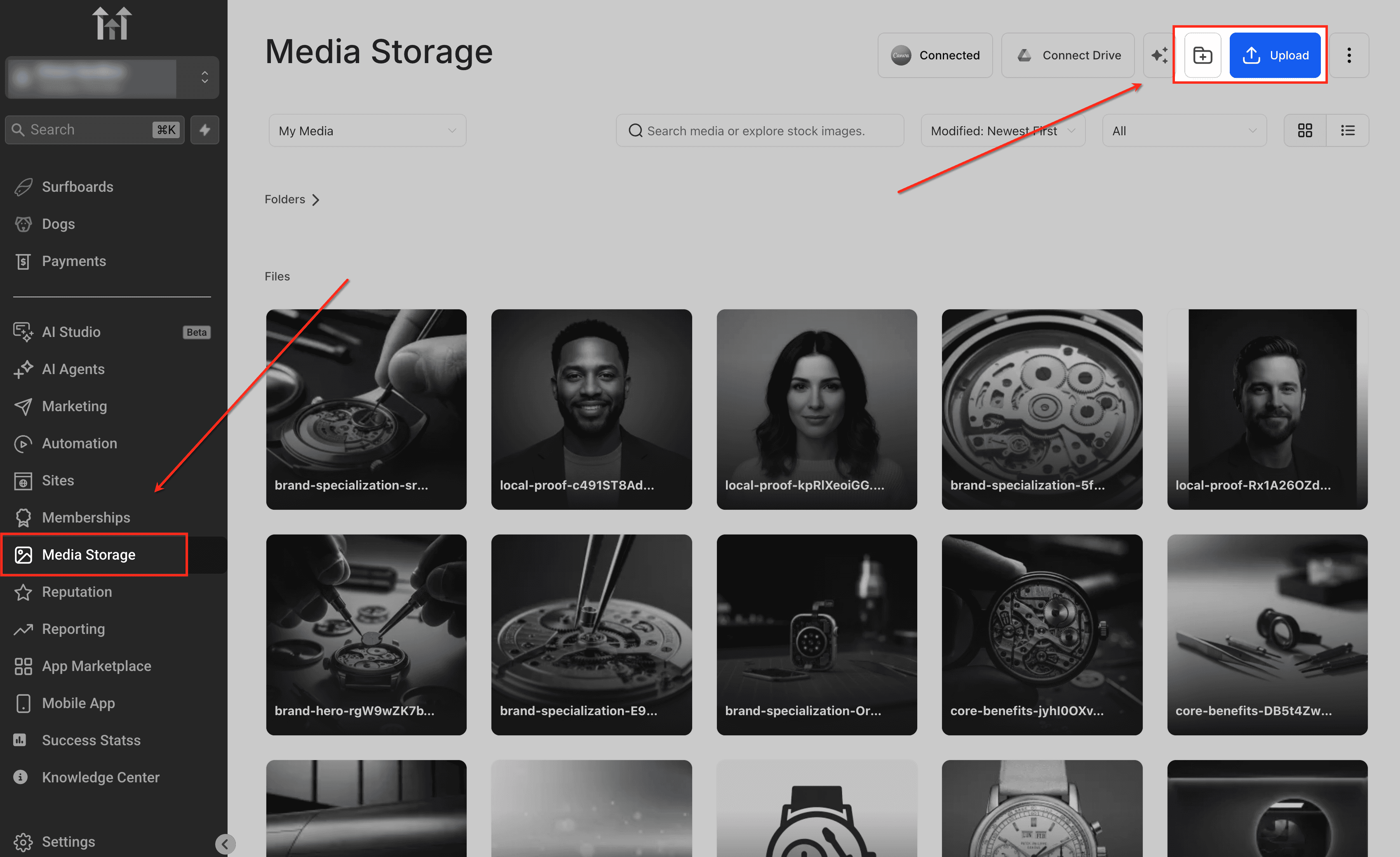 Schermata 1 — Come aggiungere e riutilizzare immagini in Form, Survey e QR Code con Media Picker