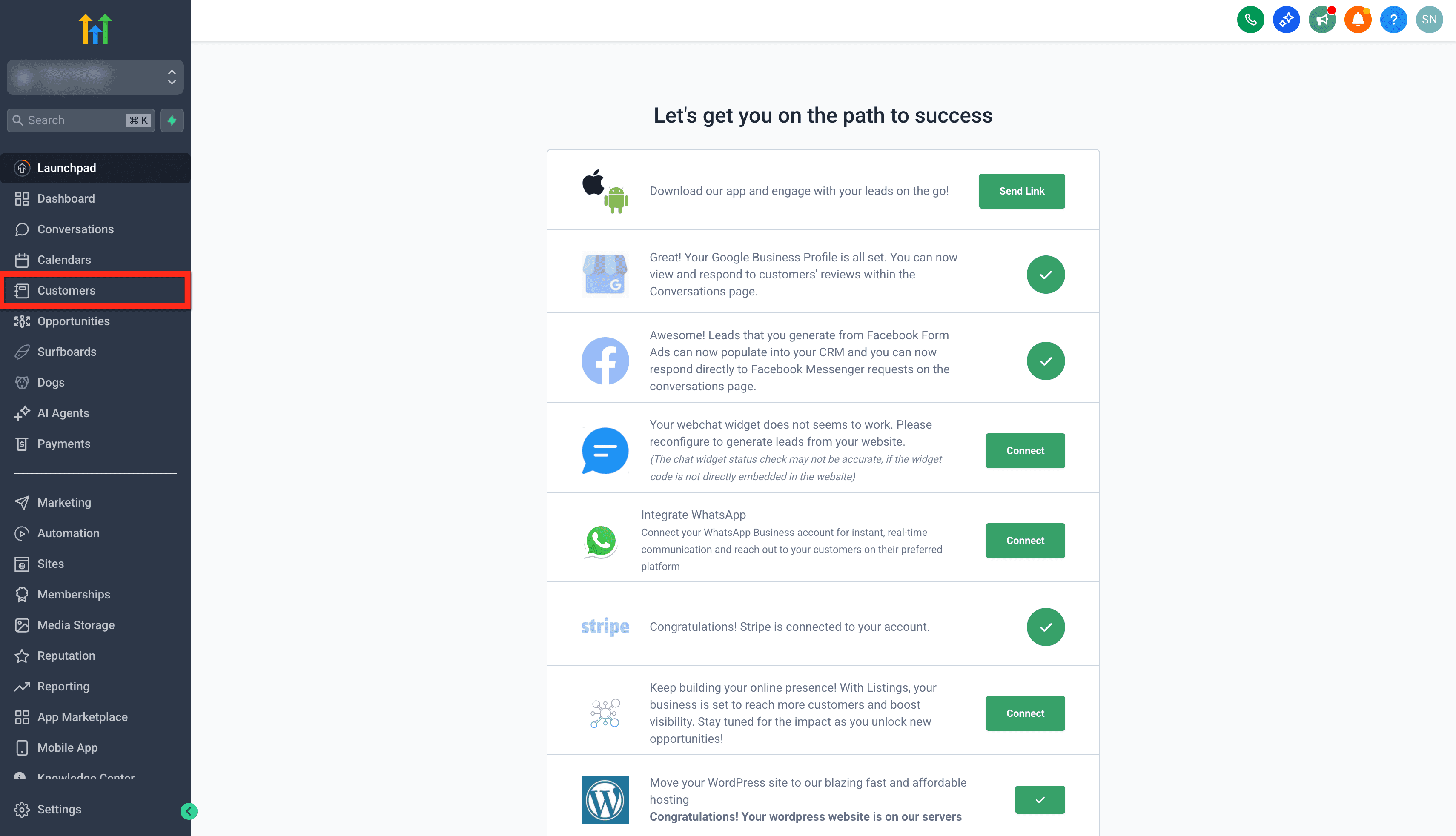 Schermata 4 — Come rinominare gli oggetti standard nel tuo CRM