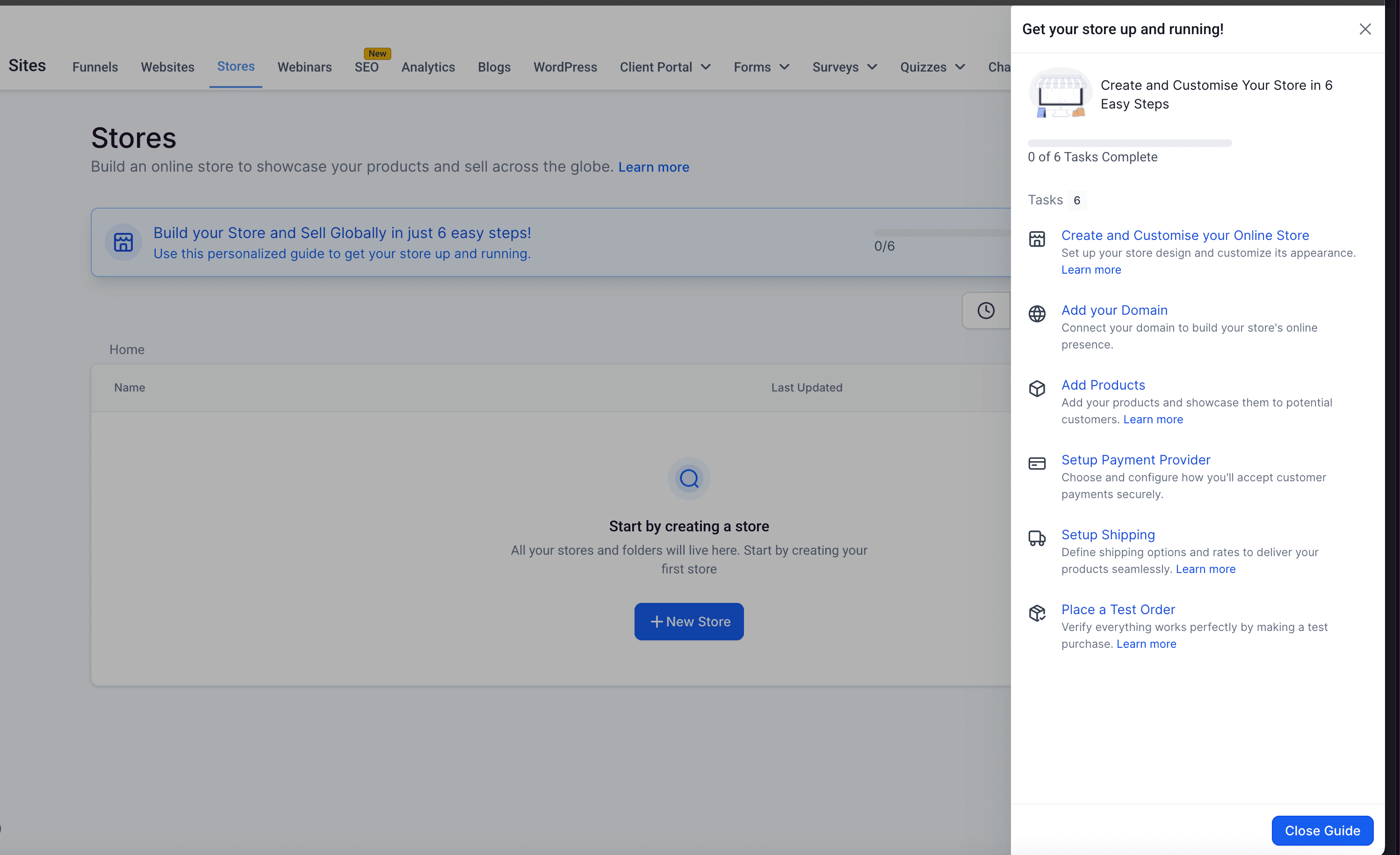 Schermata 2 — Come configurare un negozio online e-commerce (Siti web)