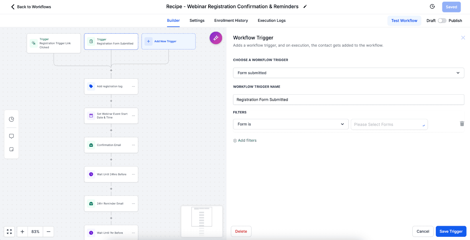 Schermata 7 — Webinar Funnel