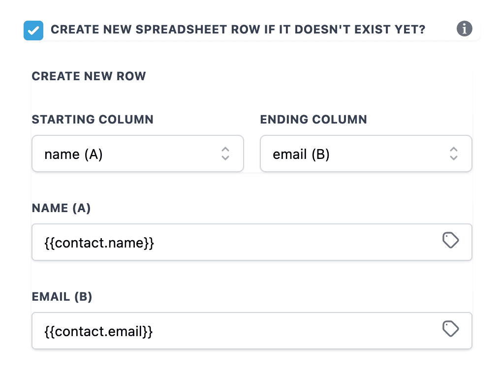 Schermata 19 — Guida all'Azione Workflow Premium Google Sheets
